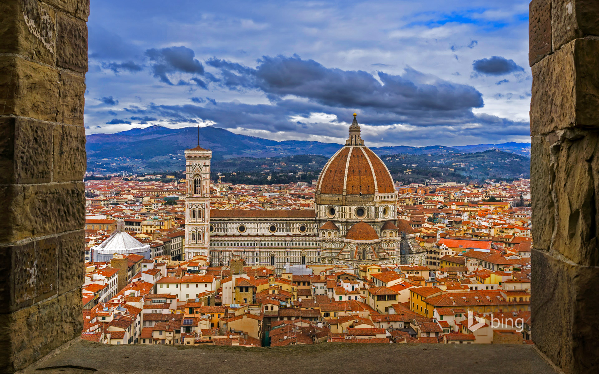 florence, italy, man made, building, city, cityscape, panorama, cities Panoramic Wallpaper