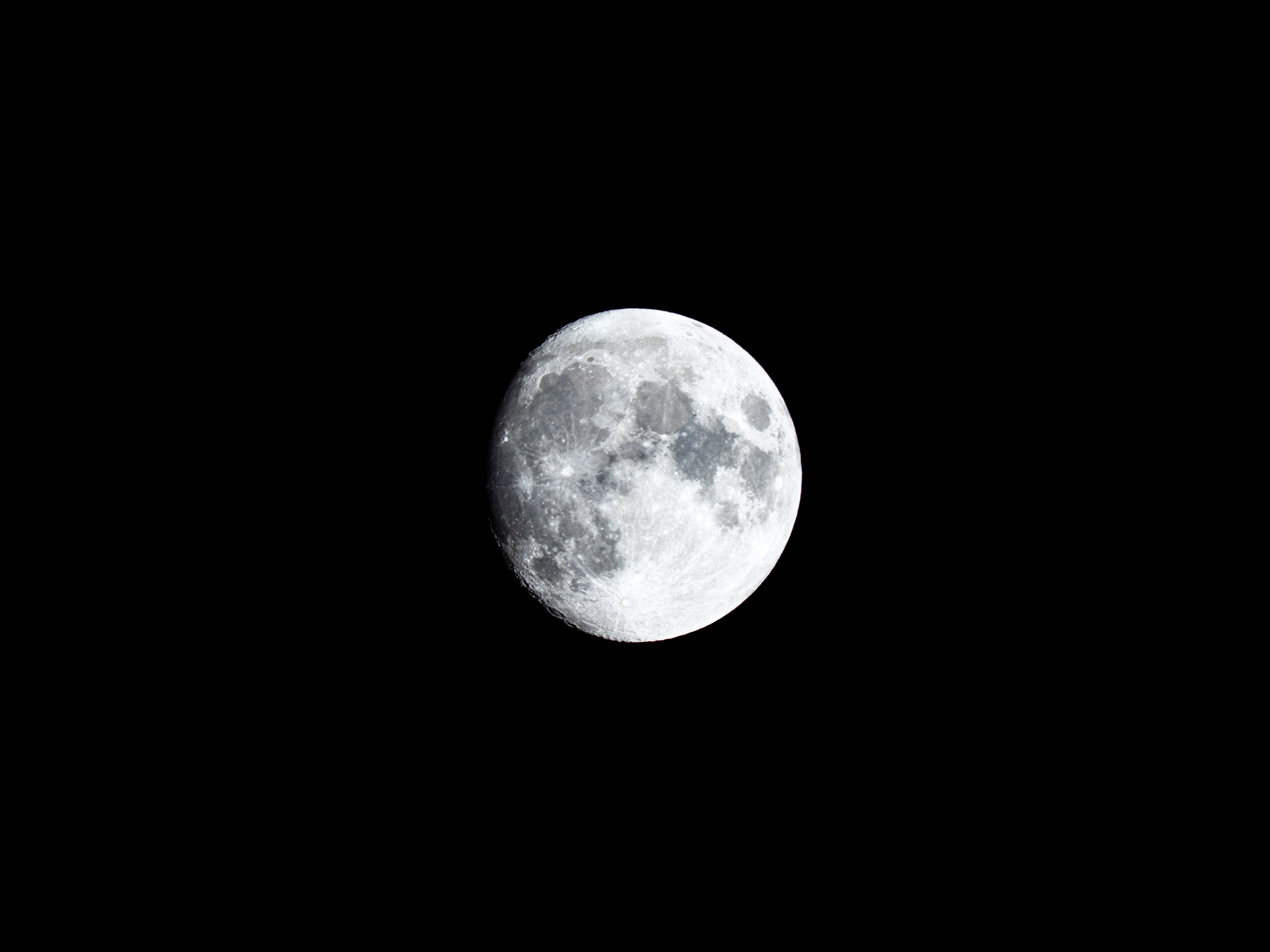 moon, universe, satellite, night