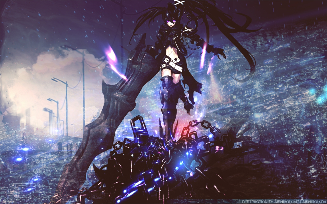 Download Insane Black Rock Shooter wallpapers for mobile phone free  Insane Black Rock Shooter HD pictures