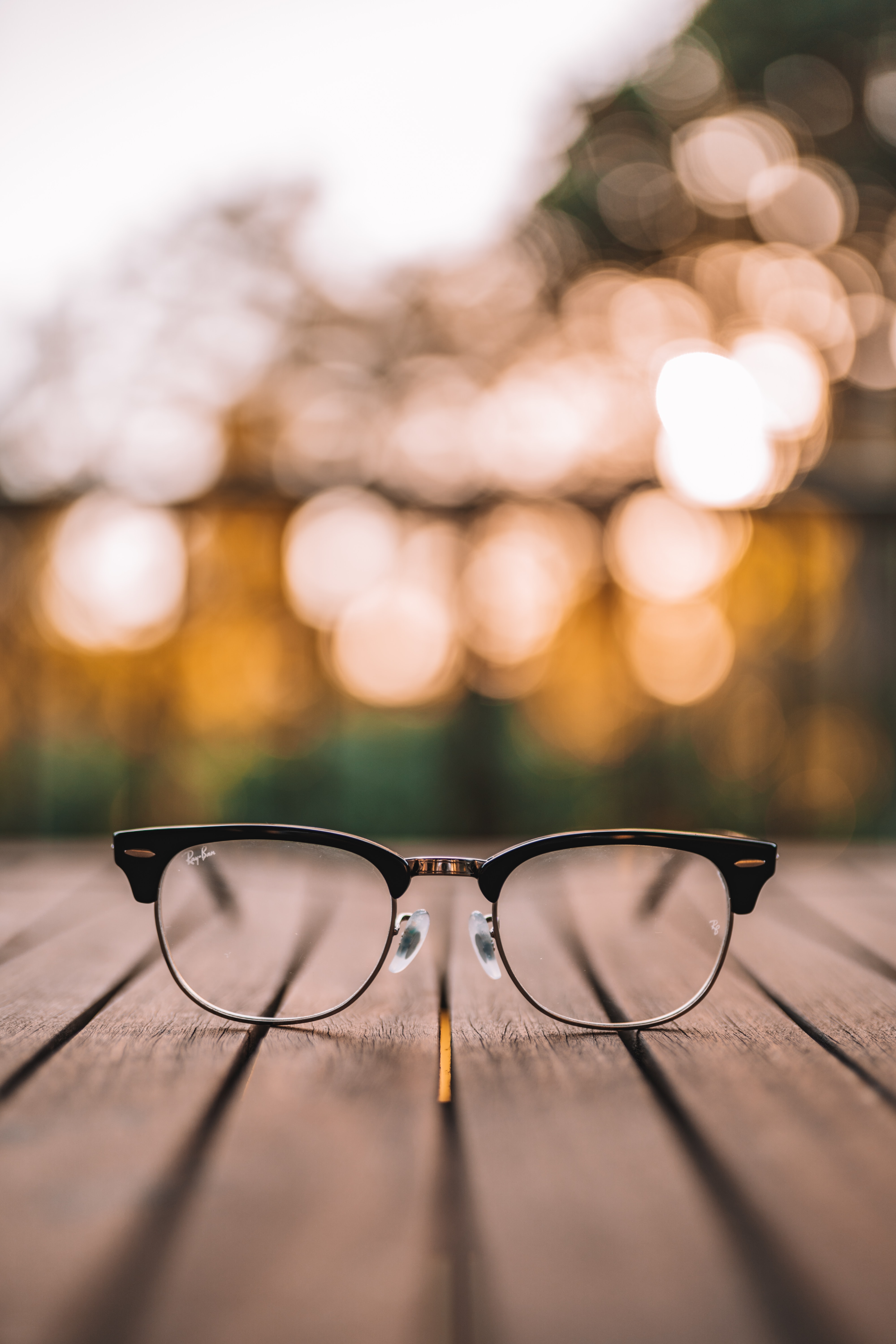 miscellanea, miscellaneous, wood, wooden, blur, smooth, lenses, planks, board, glasses, spectacles lock screen backgrounds