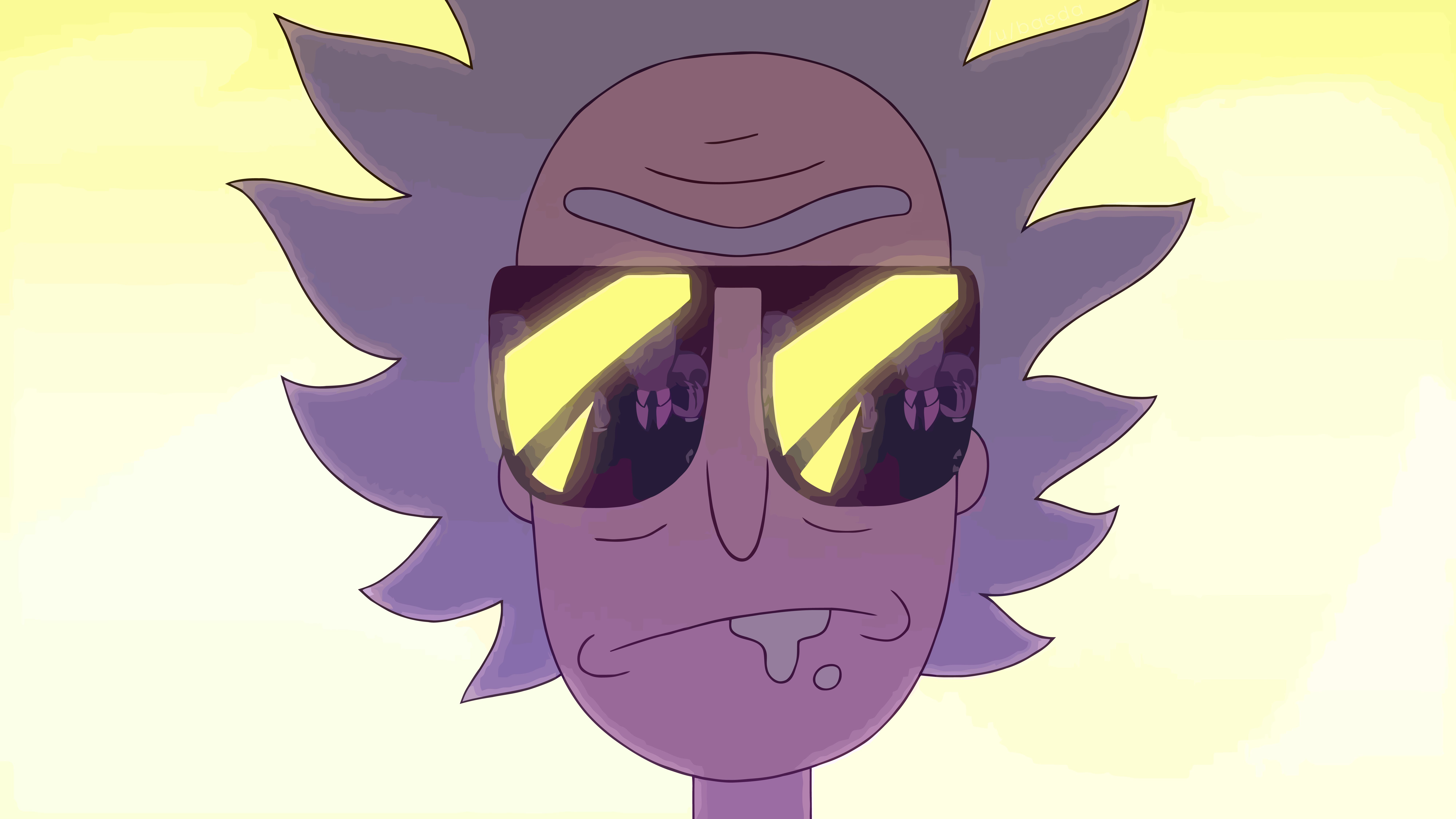 rick and morty, tv show, rick sanchez, run the jewels wallpapers for tablet