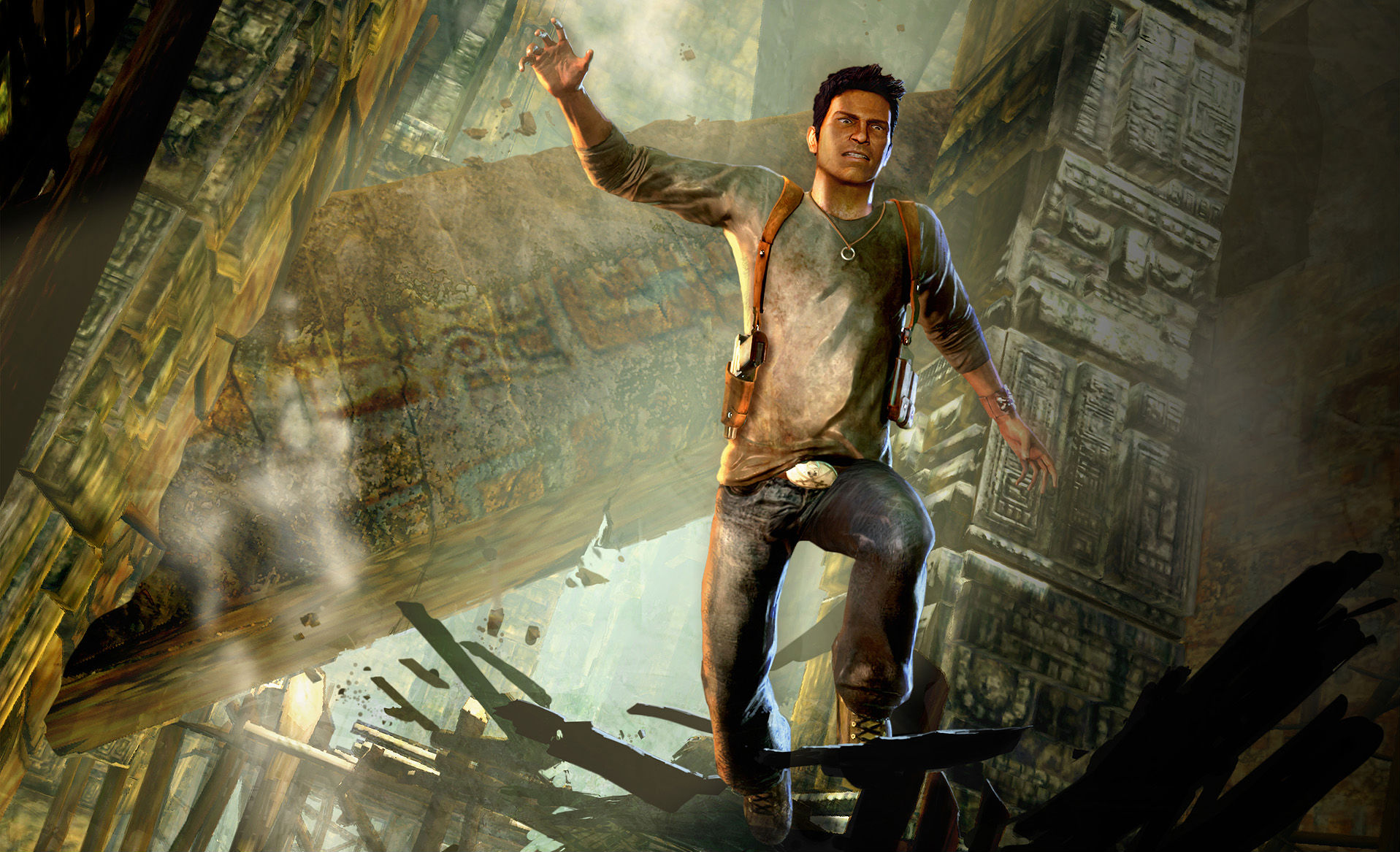 wallpapers uncharted, uncharted: drake's fortune, video game
