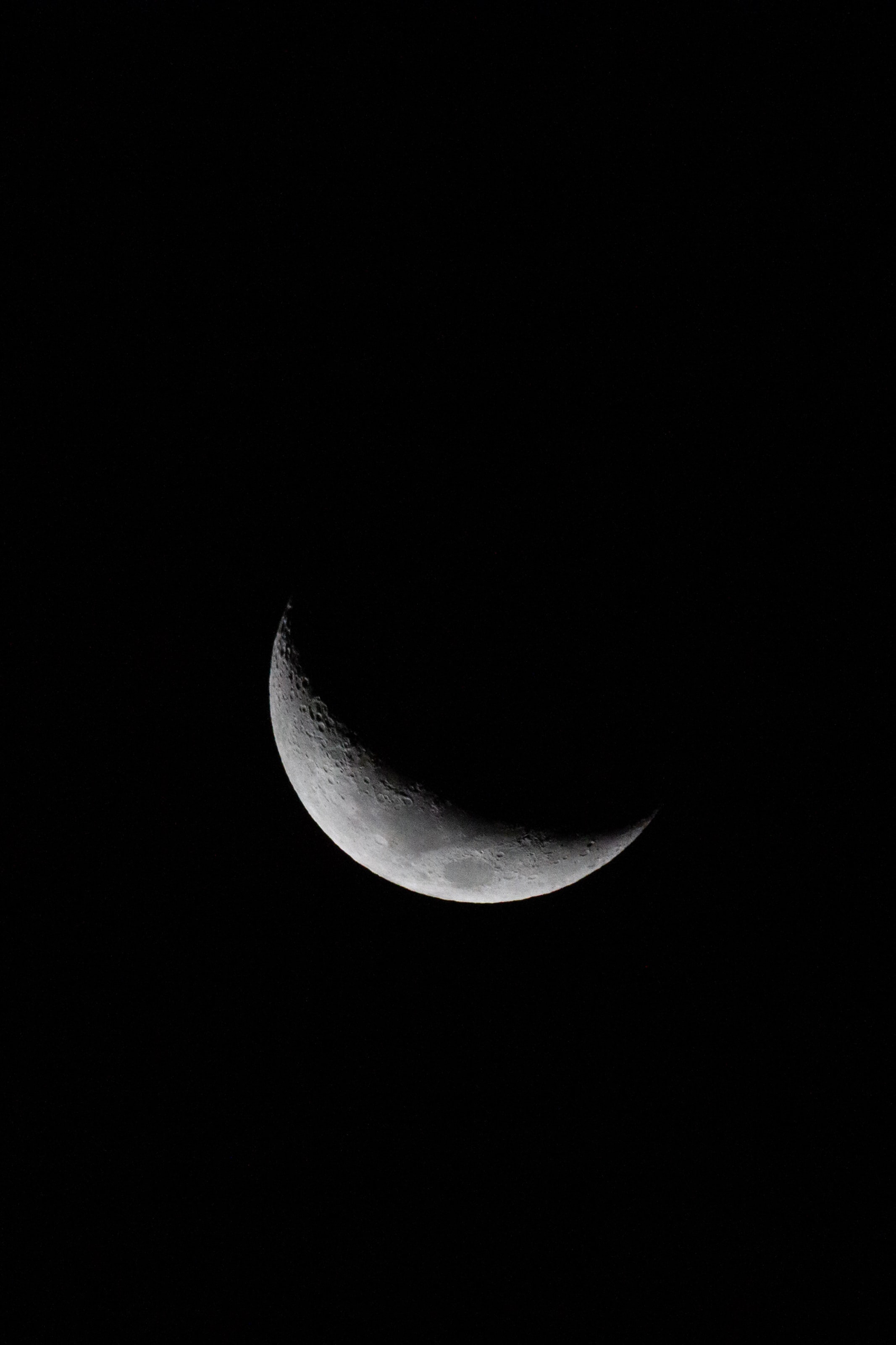 black, shadow, night, moon phone background