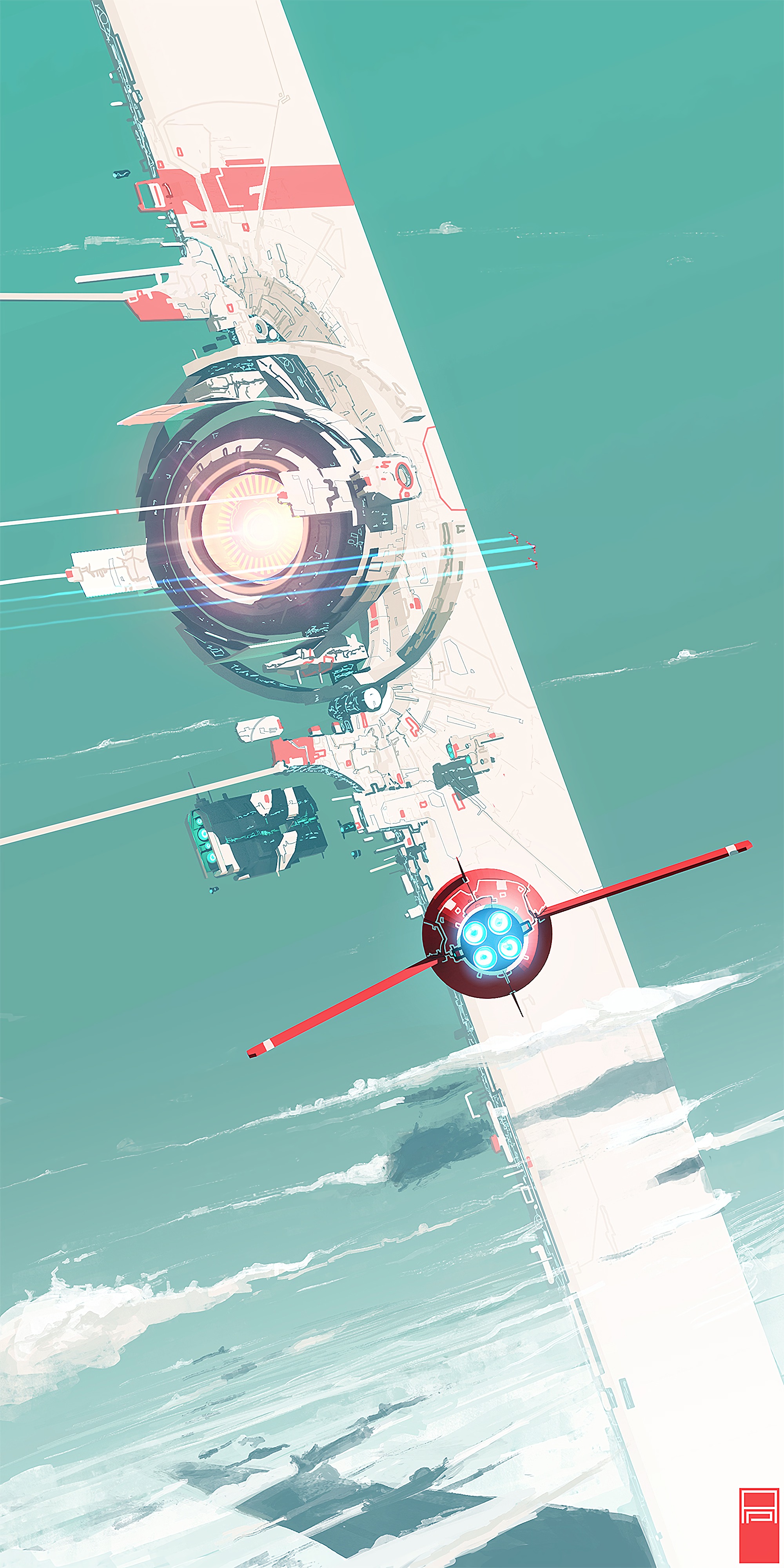 vector, sci fi, spaceship, art, fiction, that's incredible Phone Background