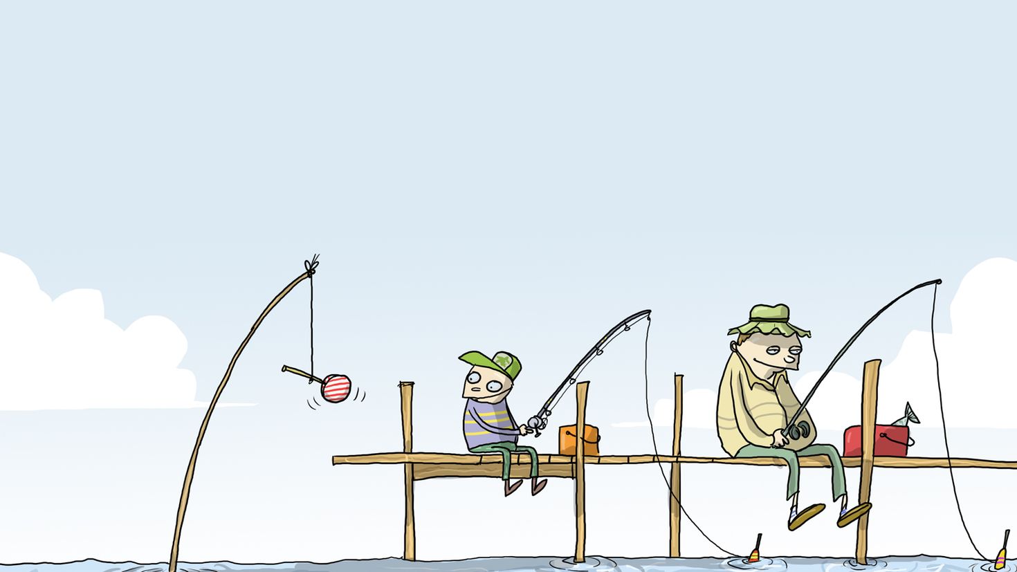 Про рыбалку приколы в картинках