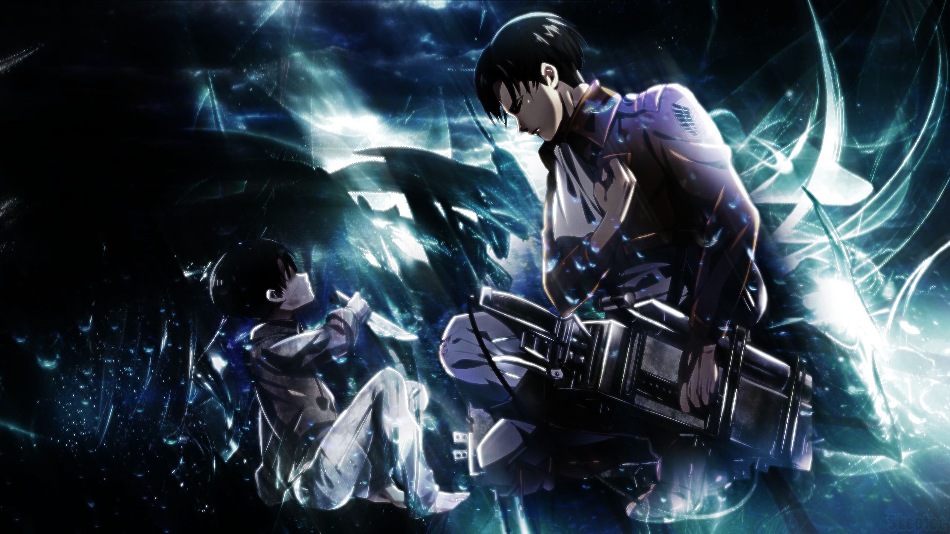 HD wallpaper: Attack On Titan wallpaper, digital art, artwork, anime, anime  boys | Wallpaper Flare