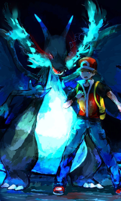 pokemon x y y mega charizard fondo de pantalla