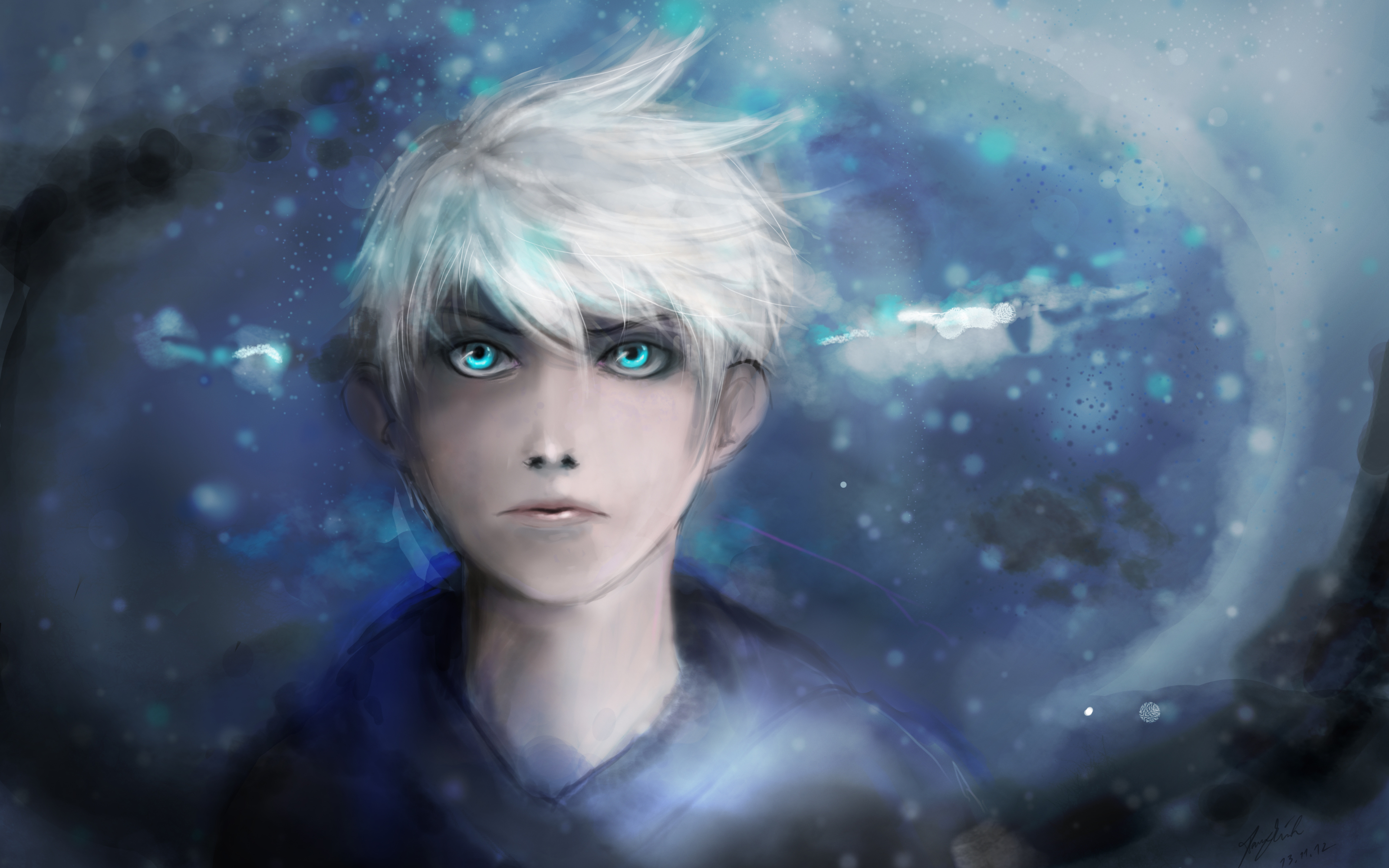 movie, rise of the guardians, jack frost Desktop home screen Wallpaper