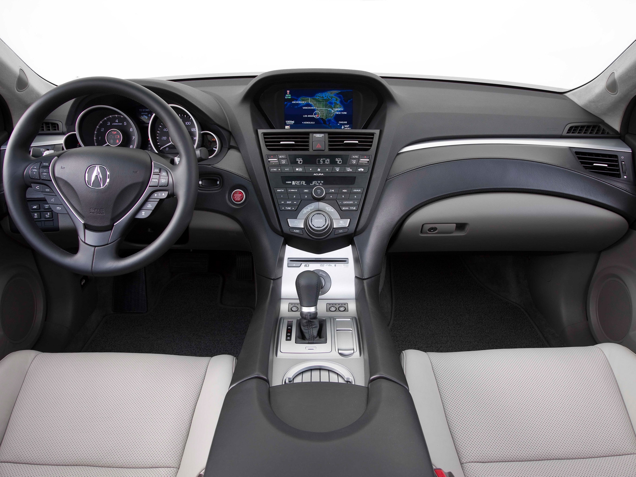 acura, interior, cars, steering wheel, rudder, salon, speedometer, zdx, 2009