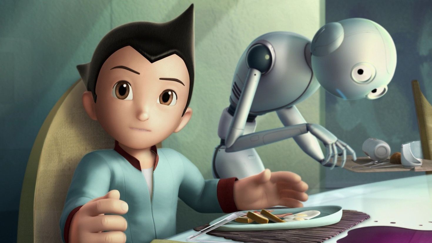 Пк персонаж. Астробой мультфильм 2009. Astro boy 2009. Мультфильм Астробой роботы. Мультфильм про мальчика робота Астробой.