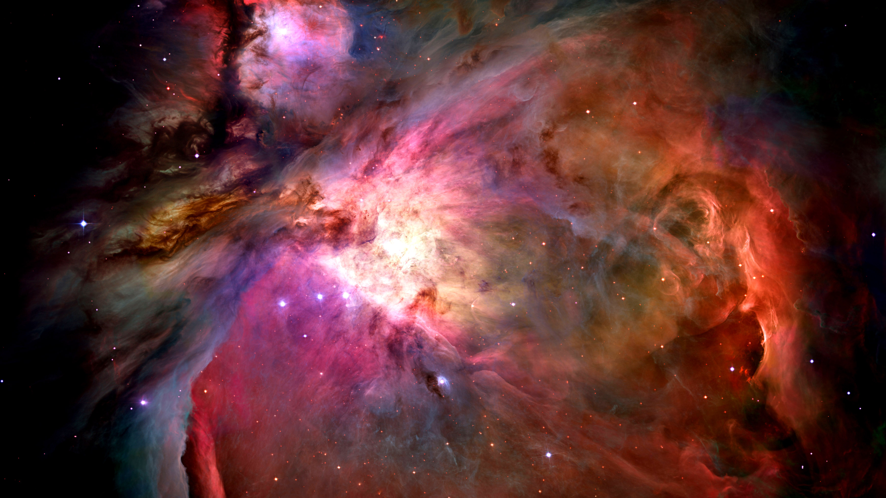 sci fi, nebula, orion nebula, space, stars HD wallpaper