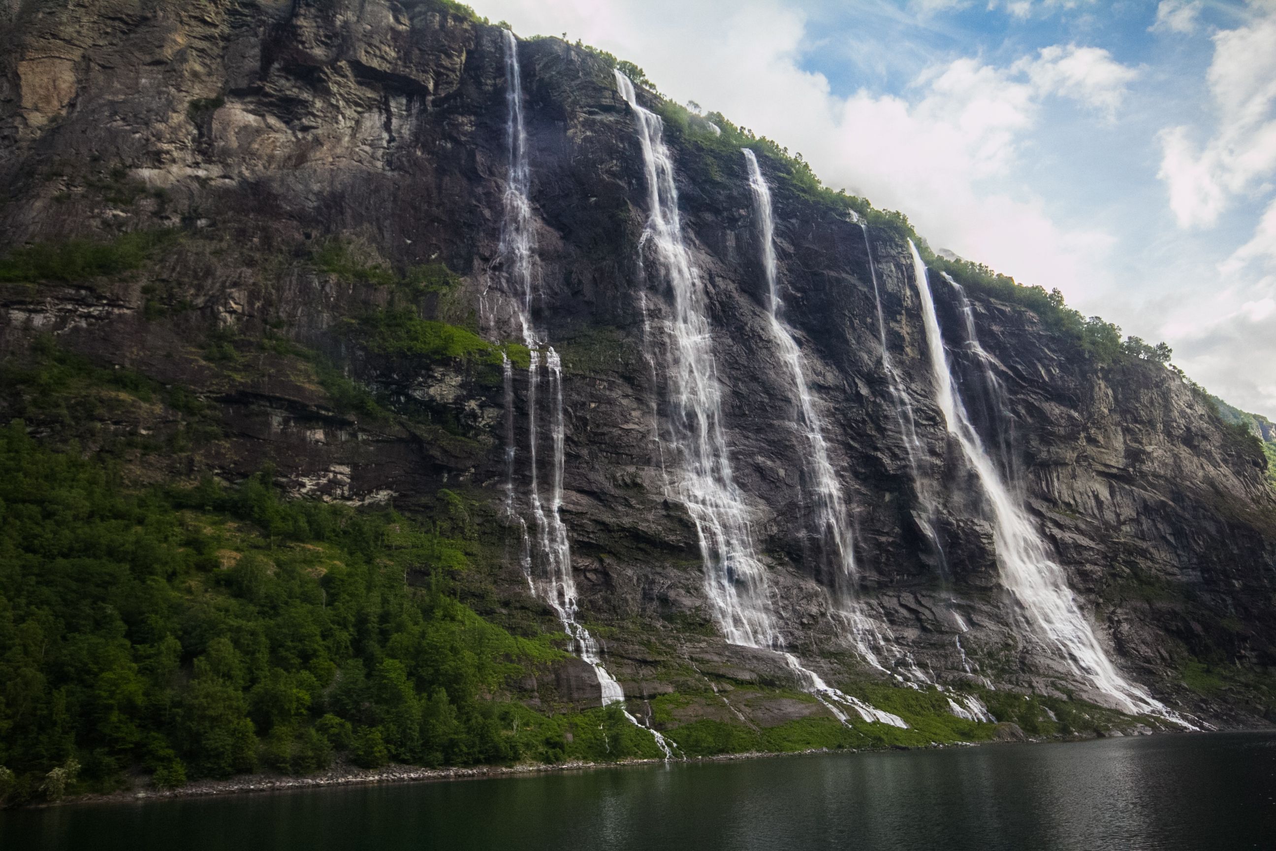 водопады в норвегии