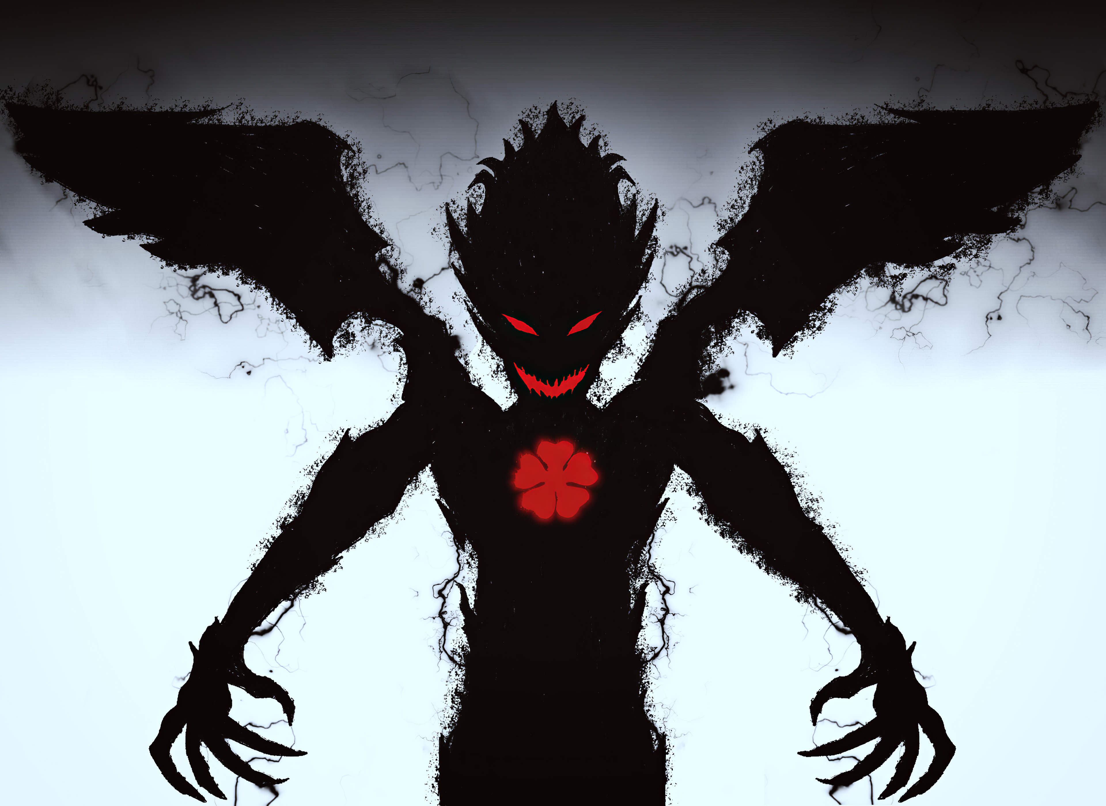 demon, black clover, devil, zagred (black clover), anime Full HD