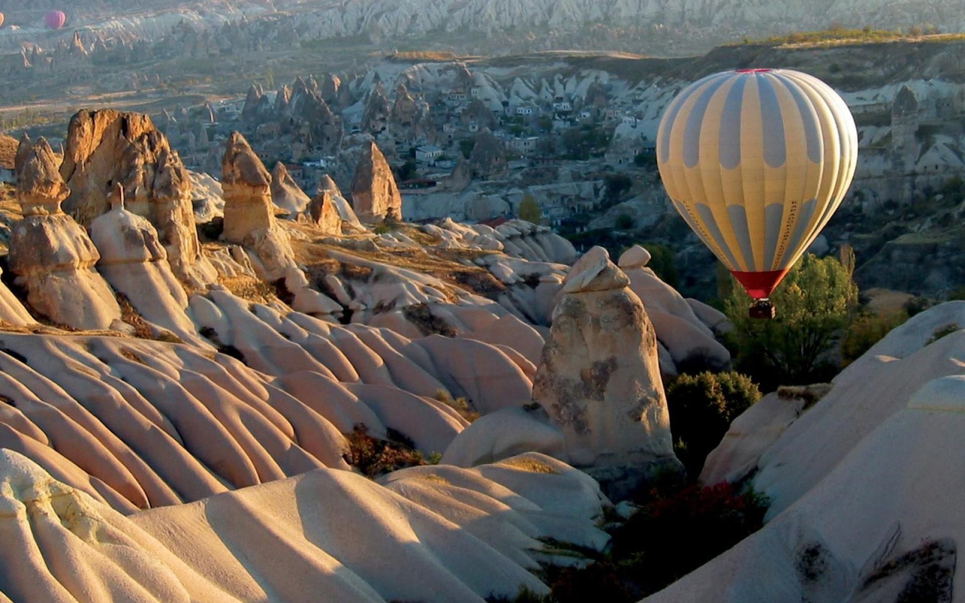 vehicles, hot air balloon, cappadocia 1080p