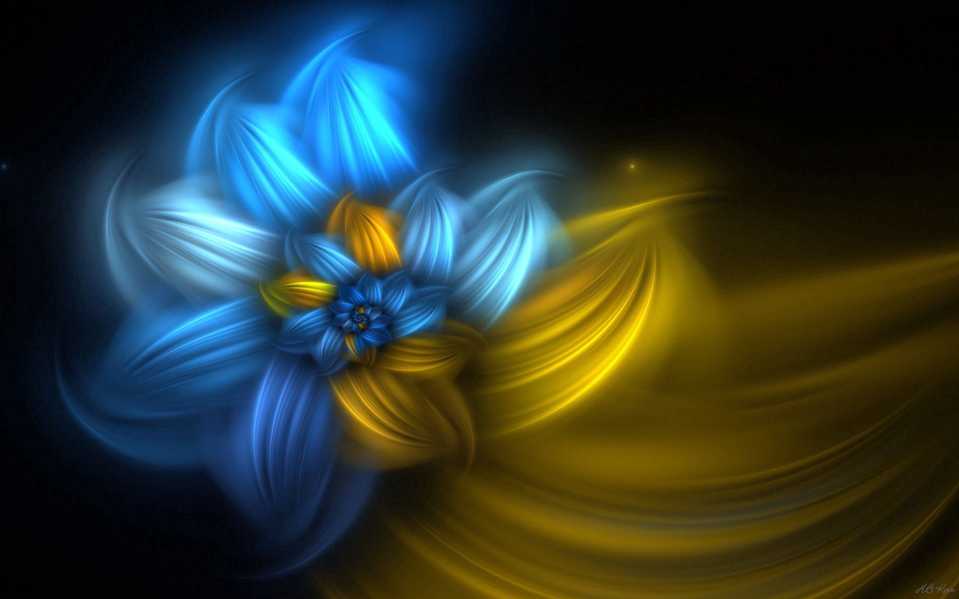 Free download wallpaper Spiral, Flower, Paint, Abstract, Lines on your PC desktop