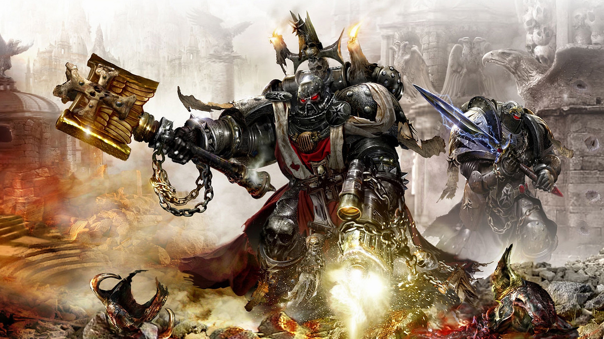 warhammer, black templar, warhammer 40k, video game download HD wallpaper