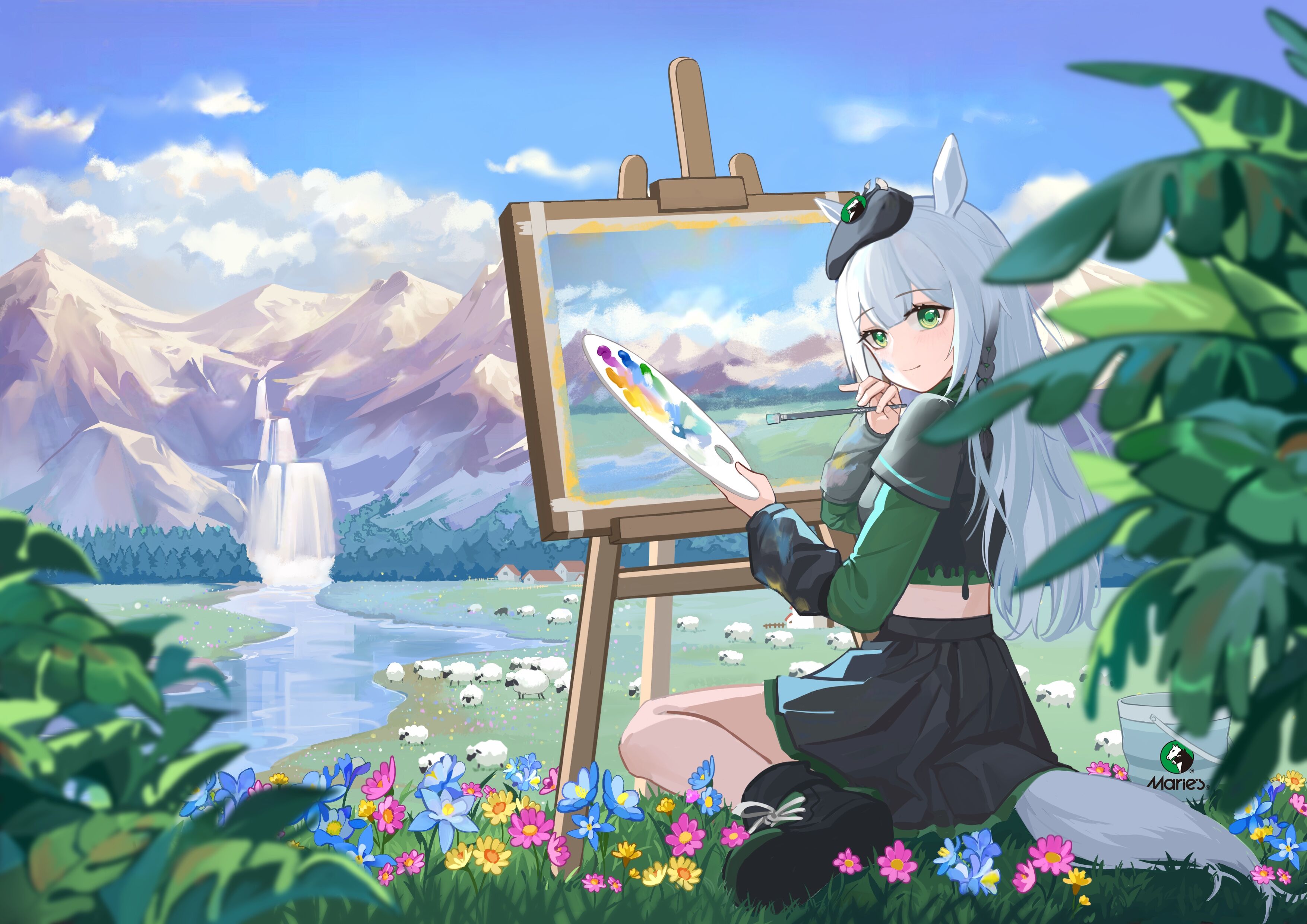 Anime Landscape illustration - HD Mobile Walls