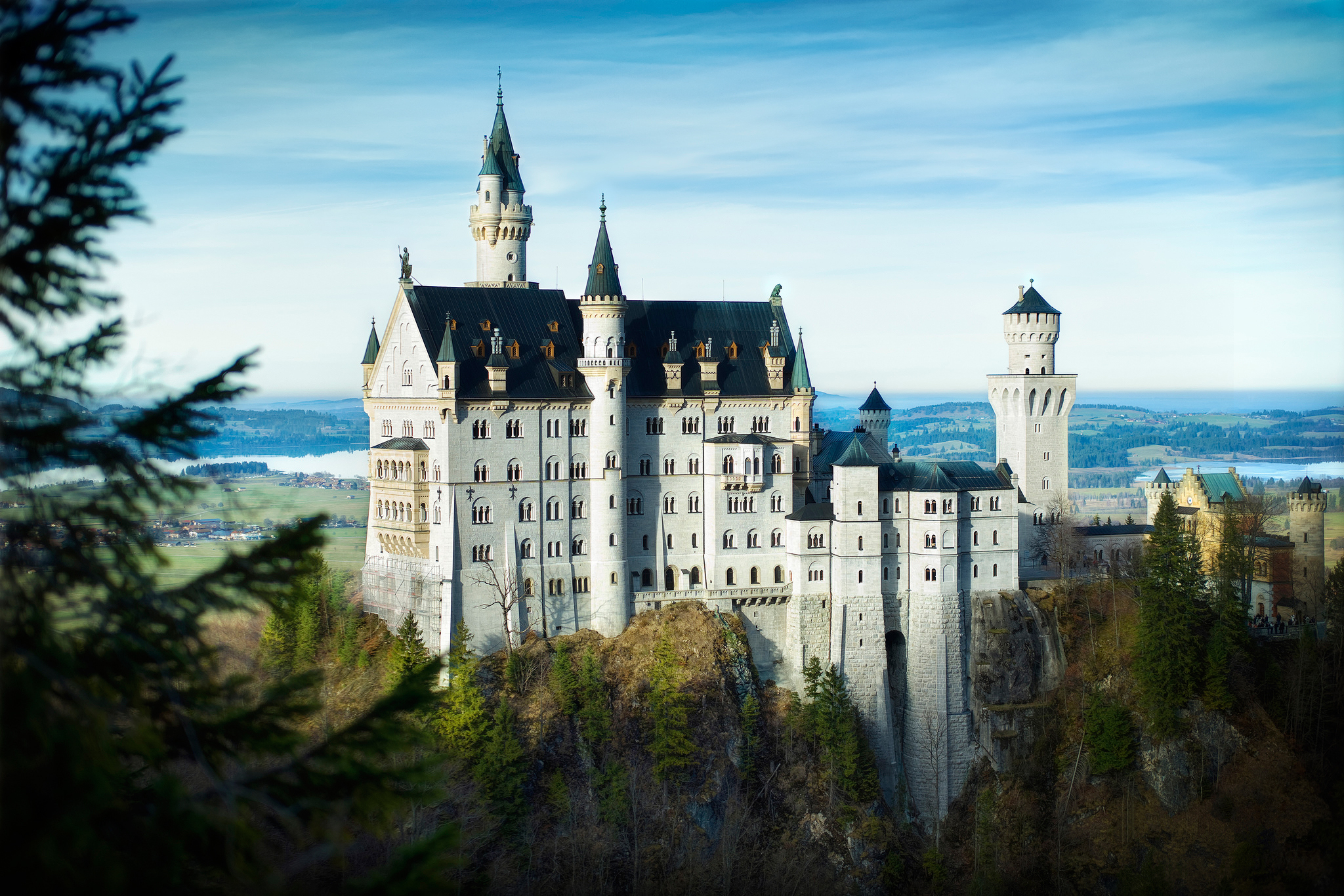 Free HD man made, neuschwanstein castle, castles