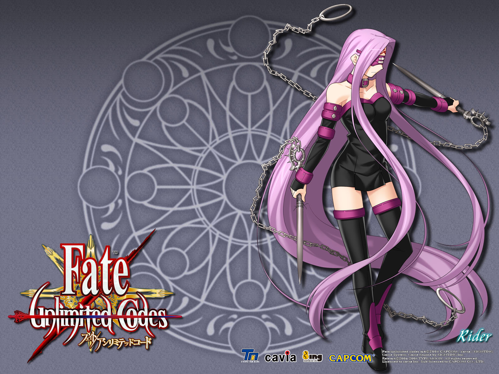 anime, fate/unlimited codes, rider (fate/stay night), fate series Full HD