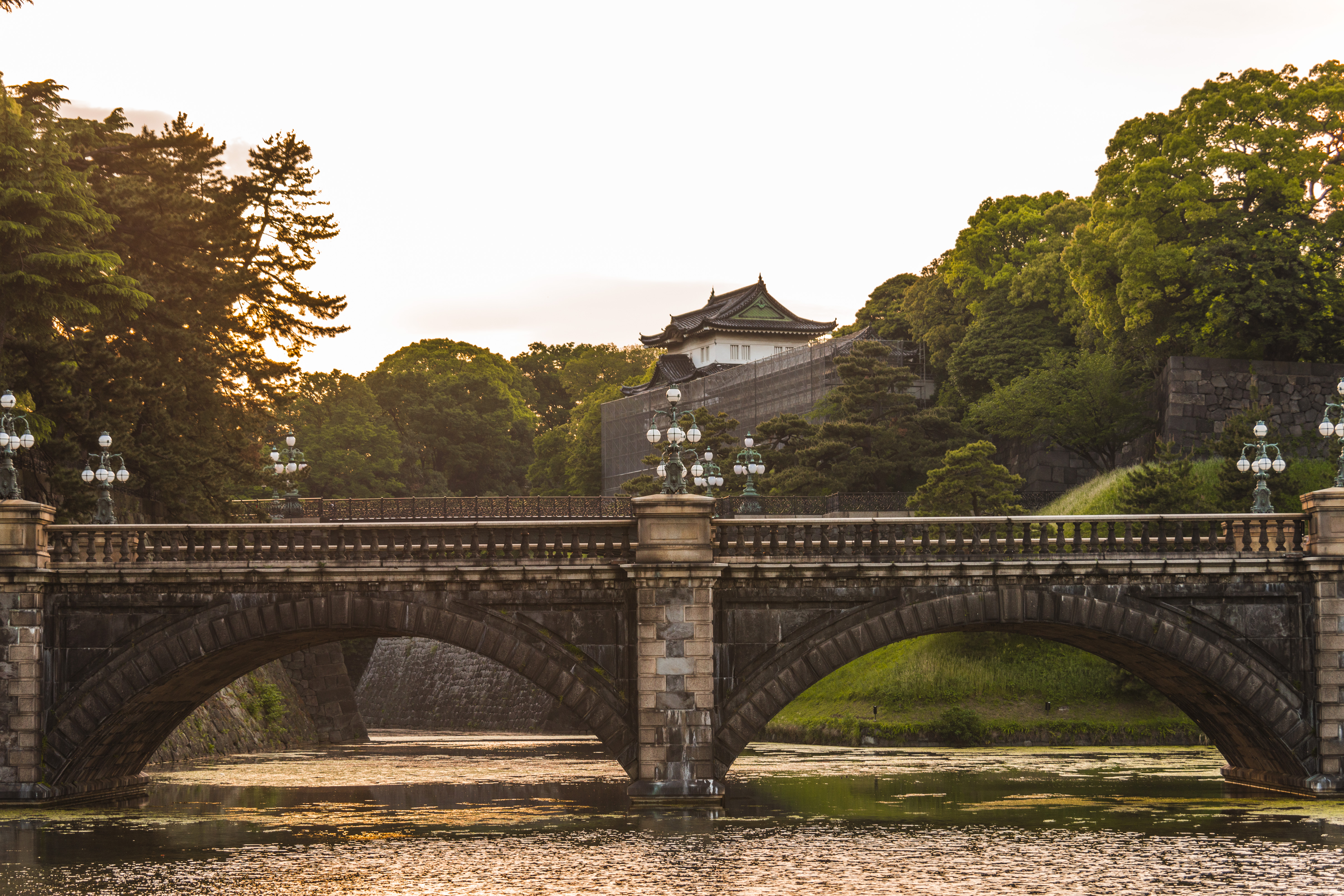 354242壁紙のダウンロードマンメイド, 皇居, 橋, 日本, 東京, 宮殿-スクリーンセーバーと写真を無料で