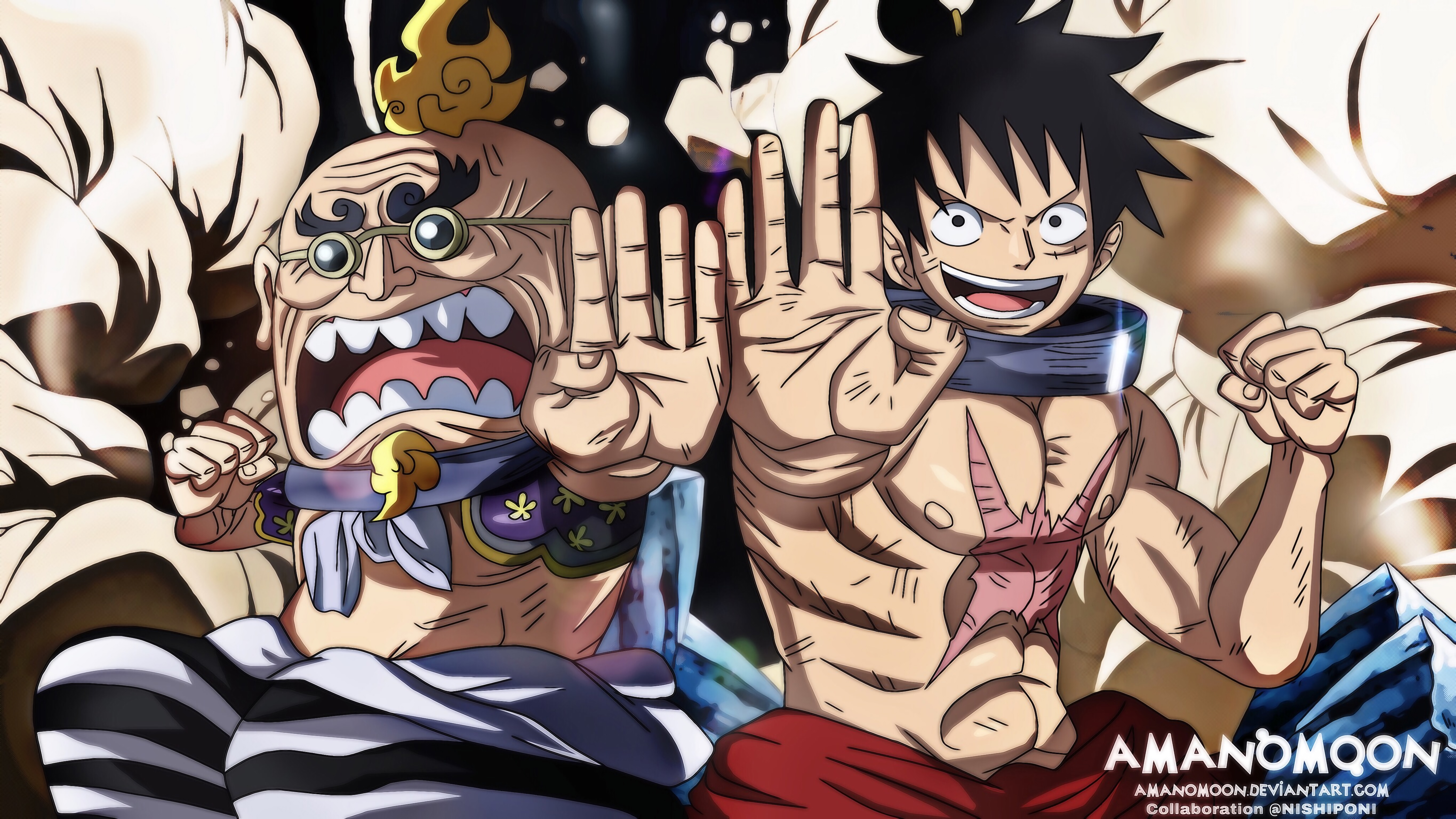 Anime One Piece 8k Ultra HD Wallpaper by Amanomoon