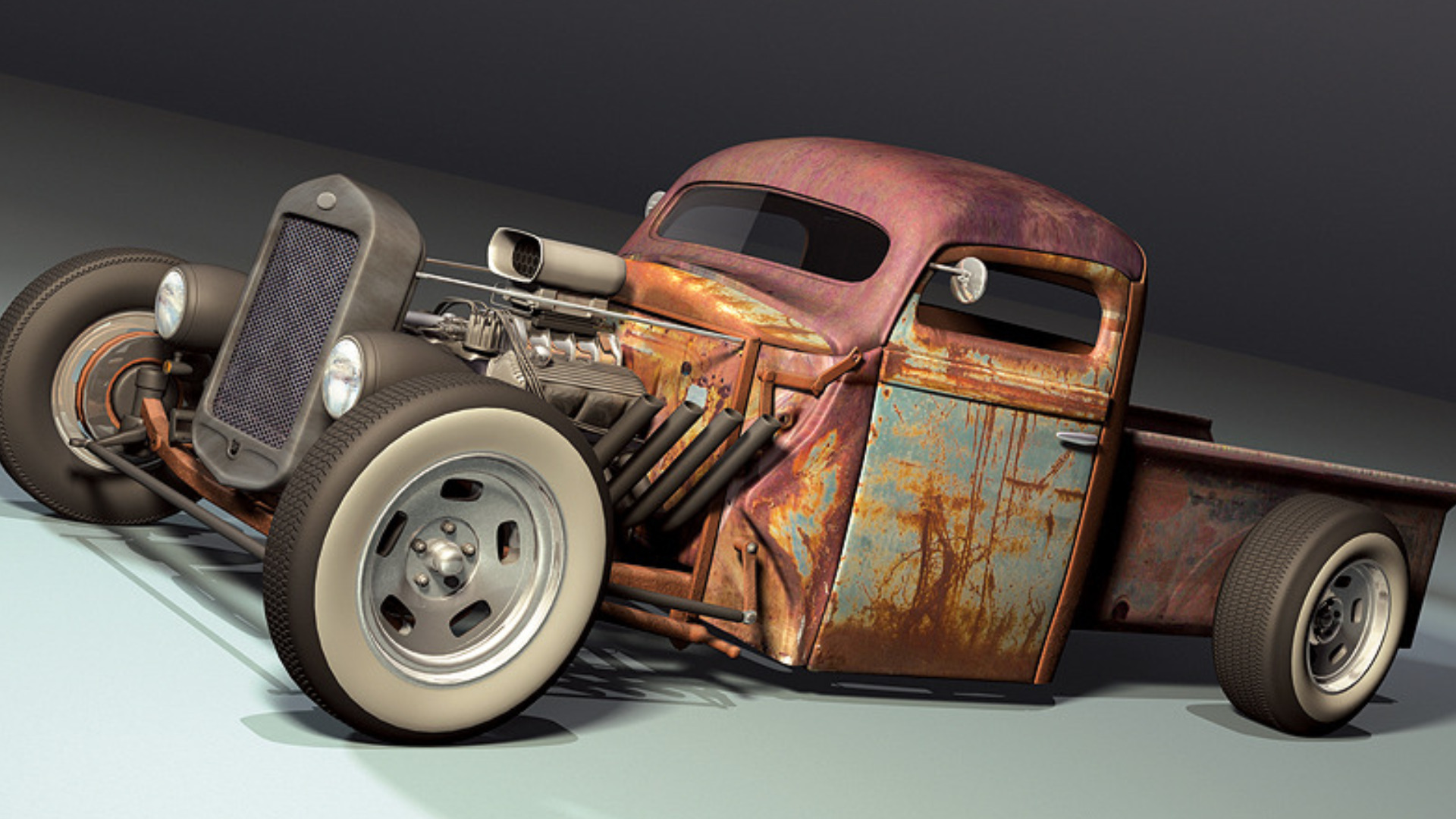 Ak 47 rat rod steam фото 74