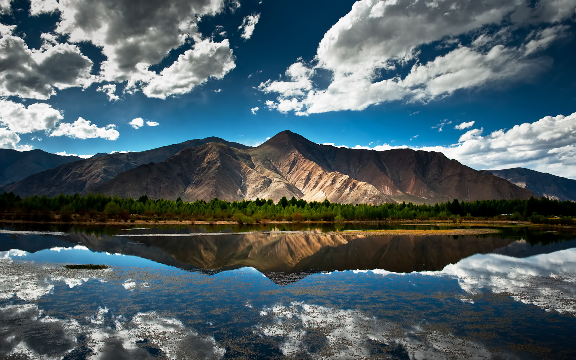 Тибет горные озера