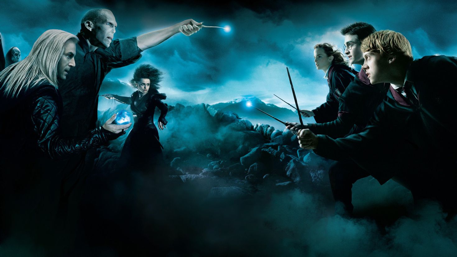 Гарри Поттер и дары смерти 2 битва за Хогвартс