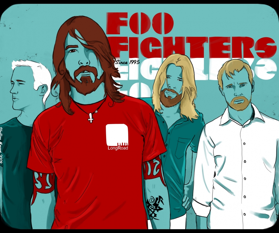 Foo Fighters Wallpaper on Behance