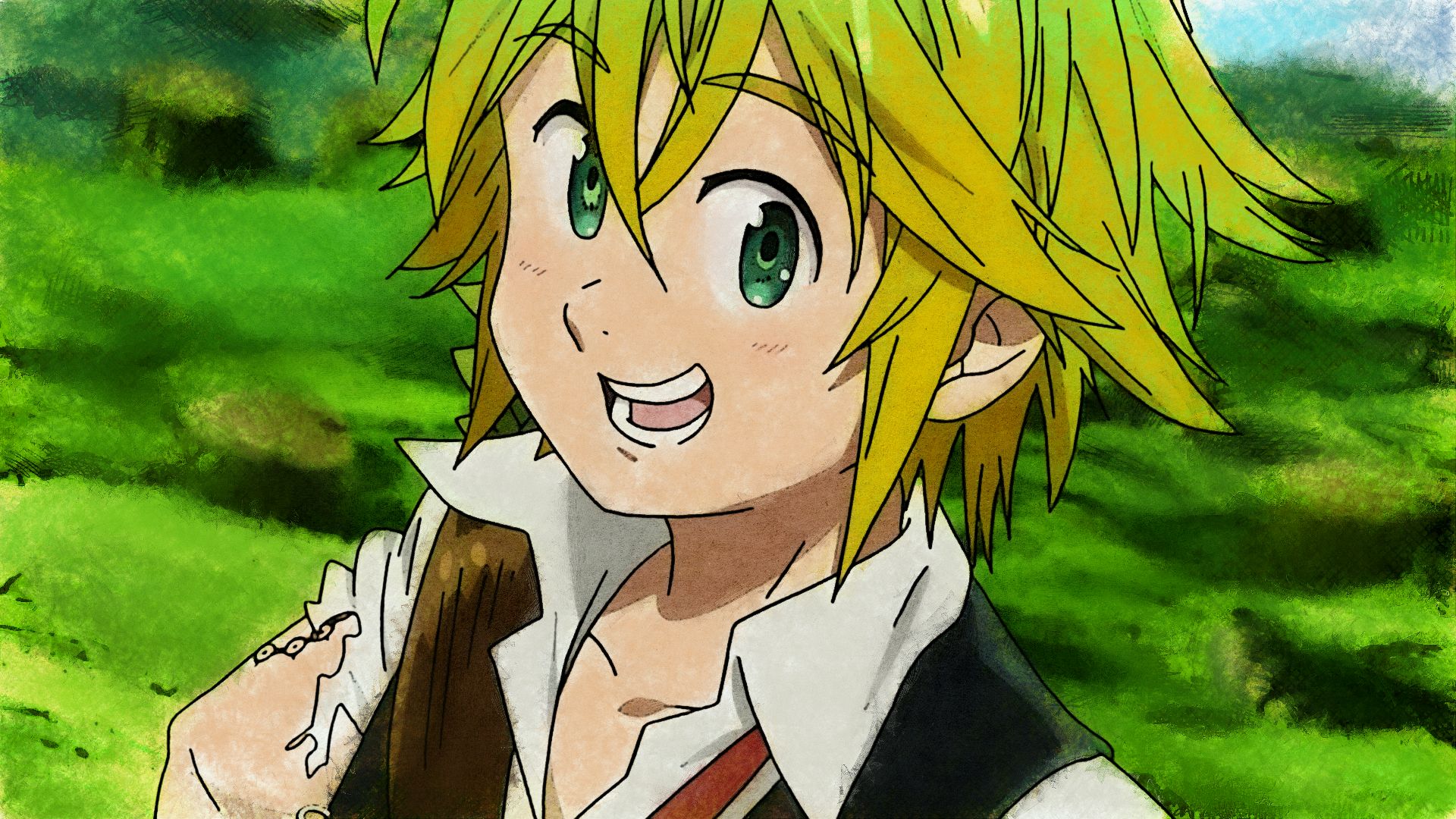 anime, the seven deadly sins, meliodas (the seven deadly sins) for android