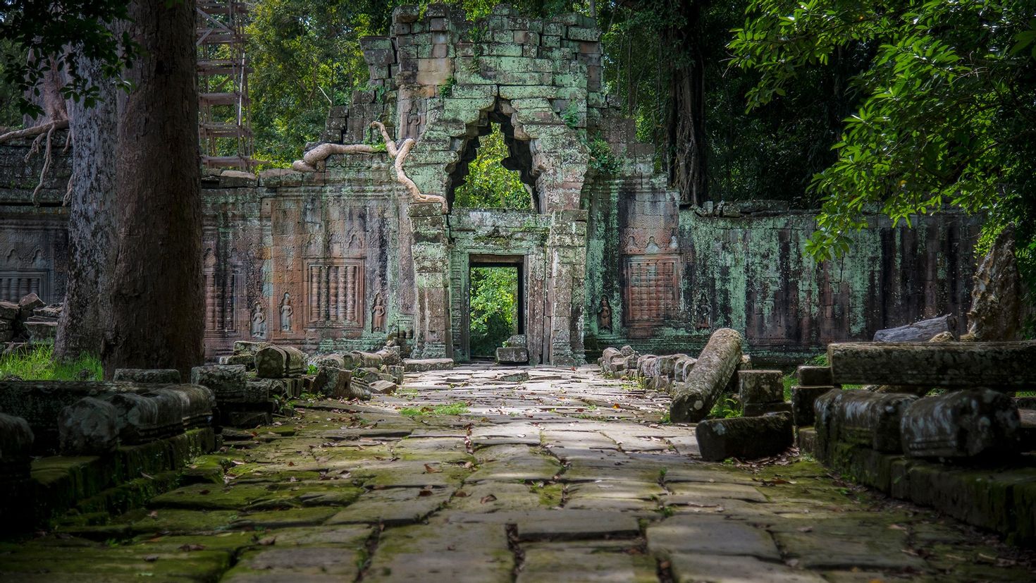 Камбоджа руины