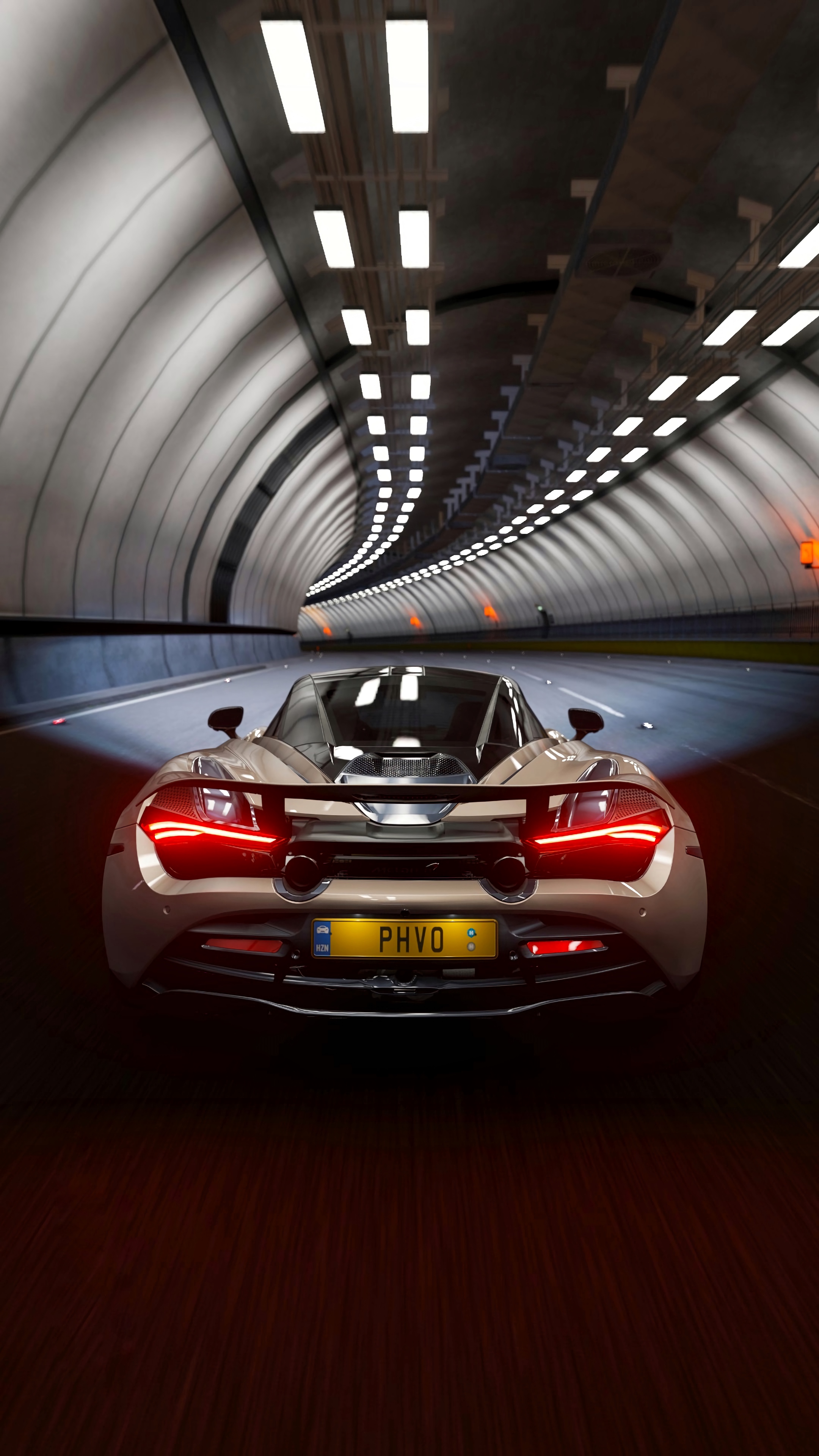HD wallpaper mclaren, supercar, sports car, cars, sports, tunnel, mclaren 720s