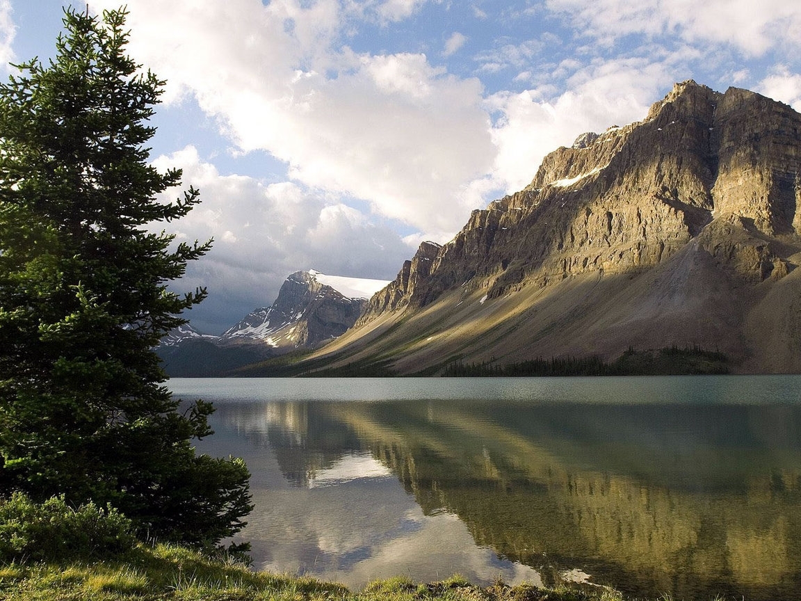 無料モバイル壁紙水, スカイ, 山脈, 風景をダウンロードします。