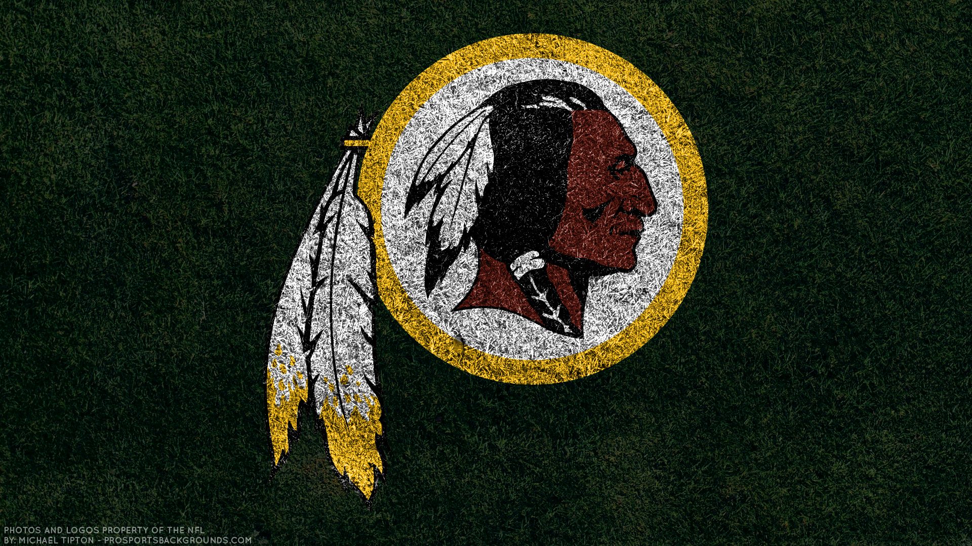 Washington Redskins NFL Logo UHD 4K Wallpaper