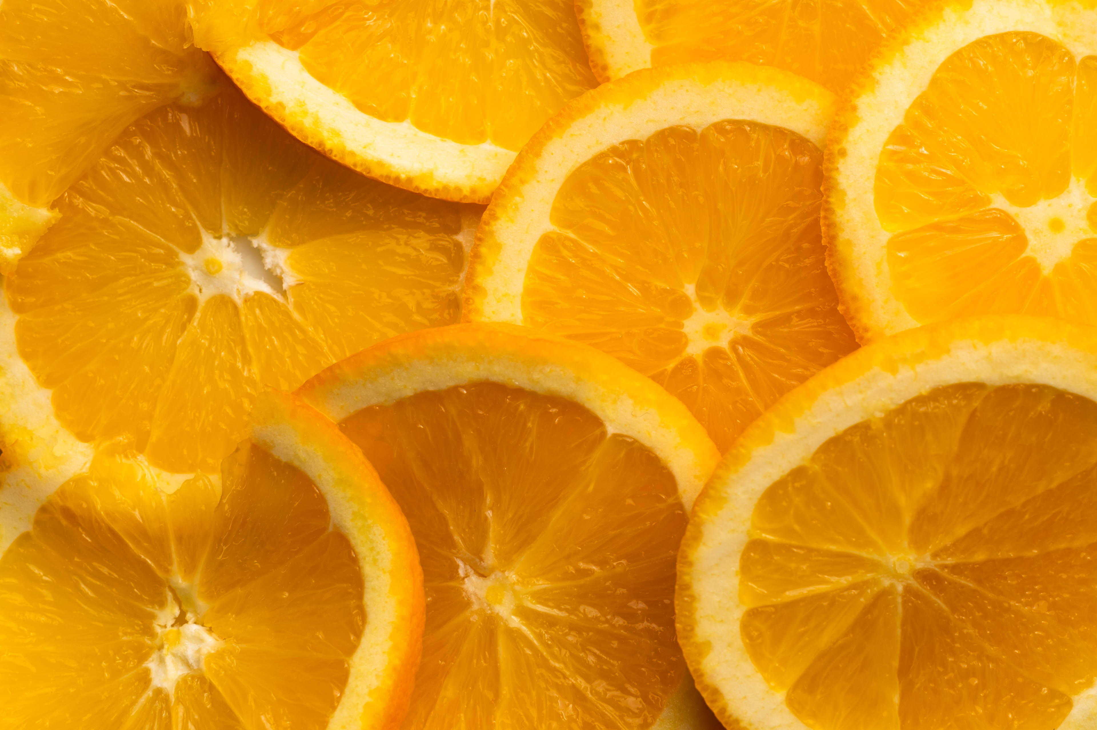 86598 скачать обои апельсин, дольки, макро, цитрус, еда, фрукт, оранжевые - заставки и картинки бесплатно