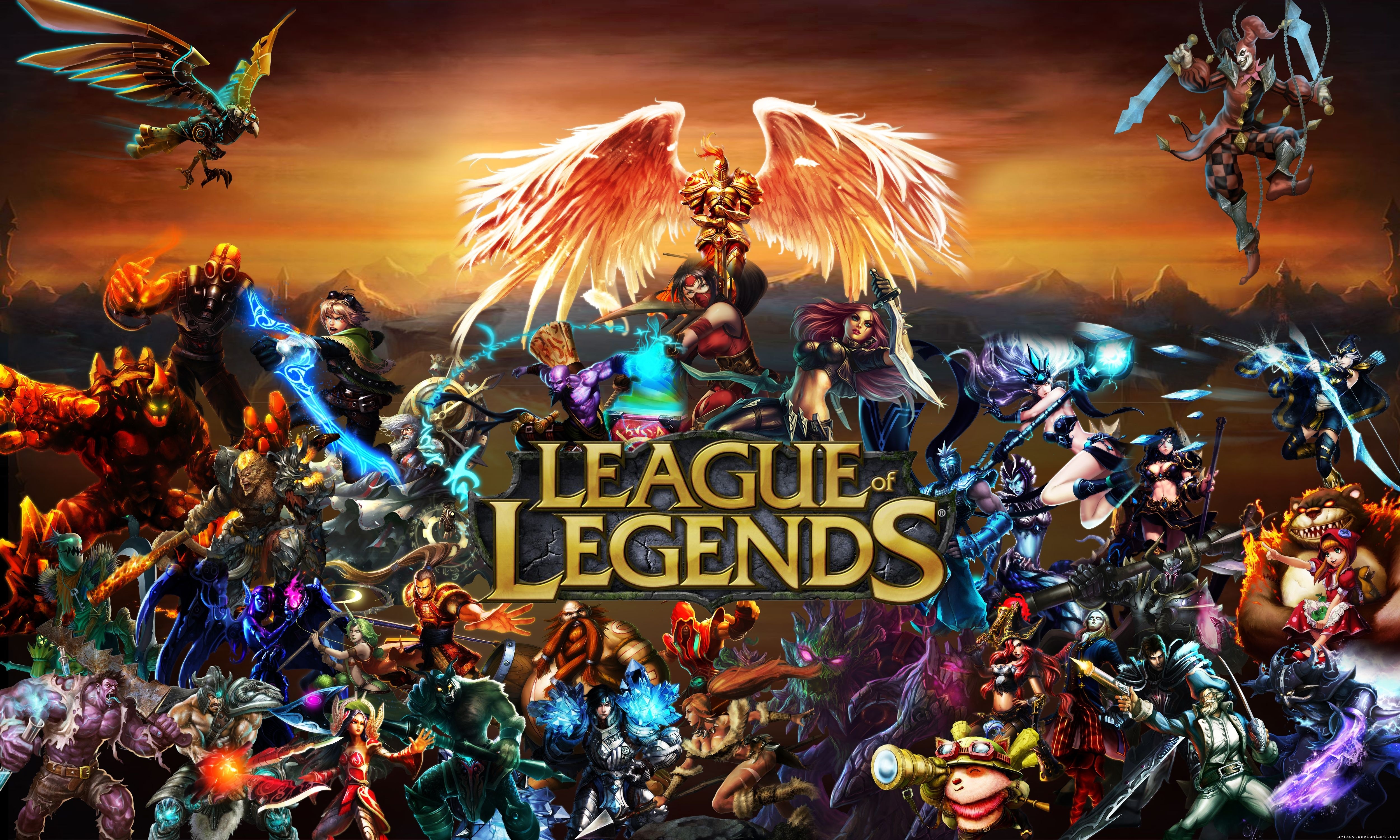 League of Legends Постер игры