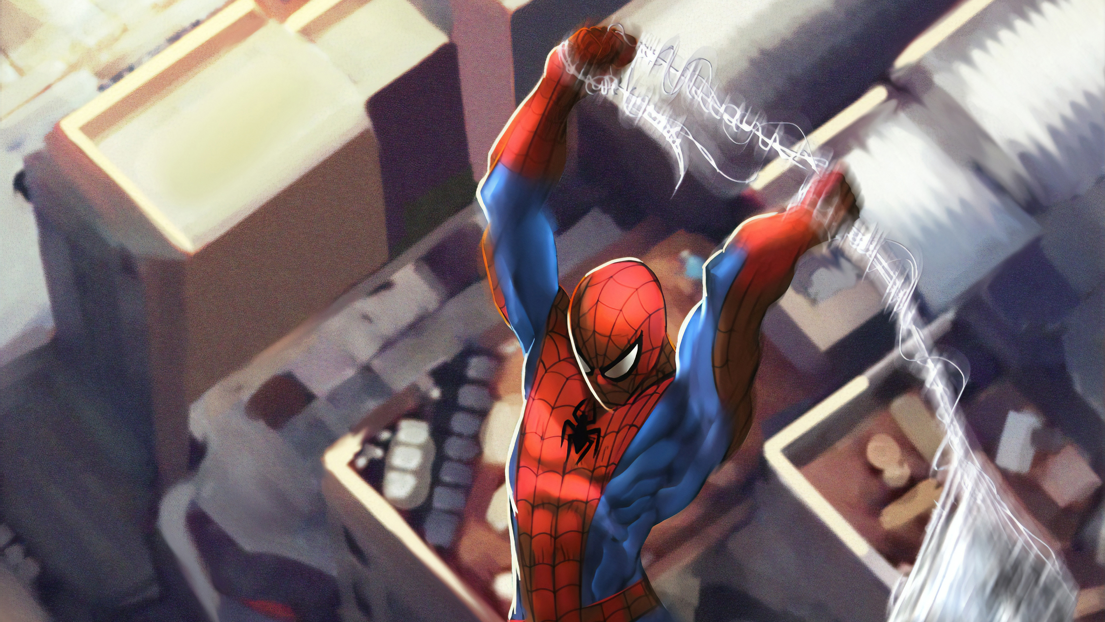 Spider-man Fight Art