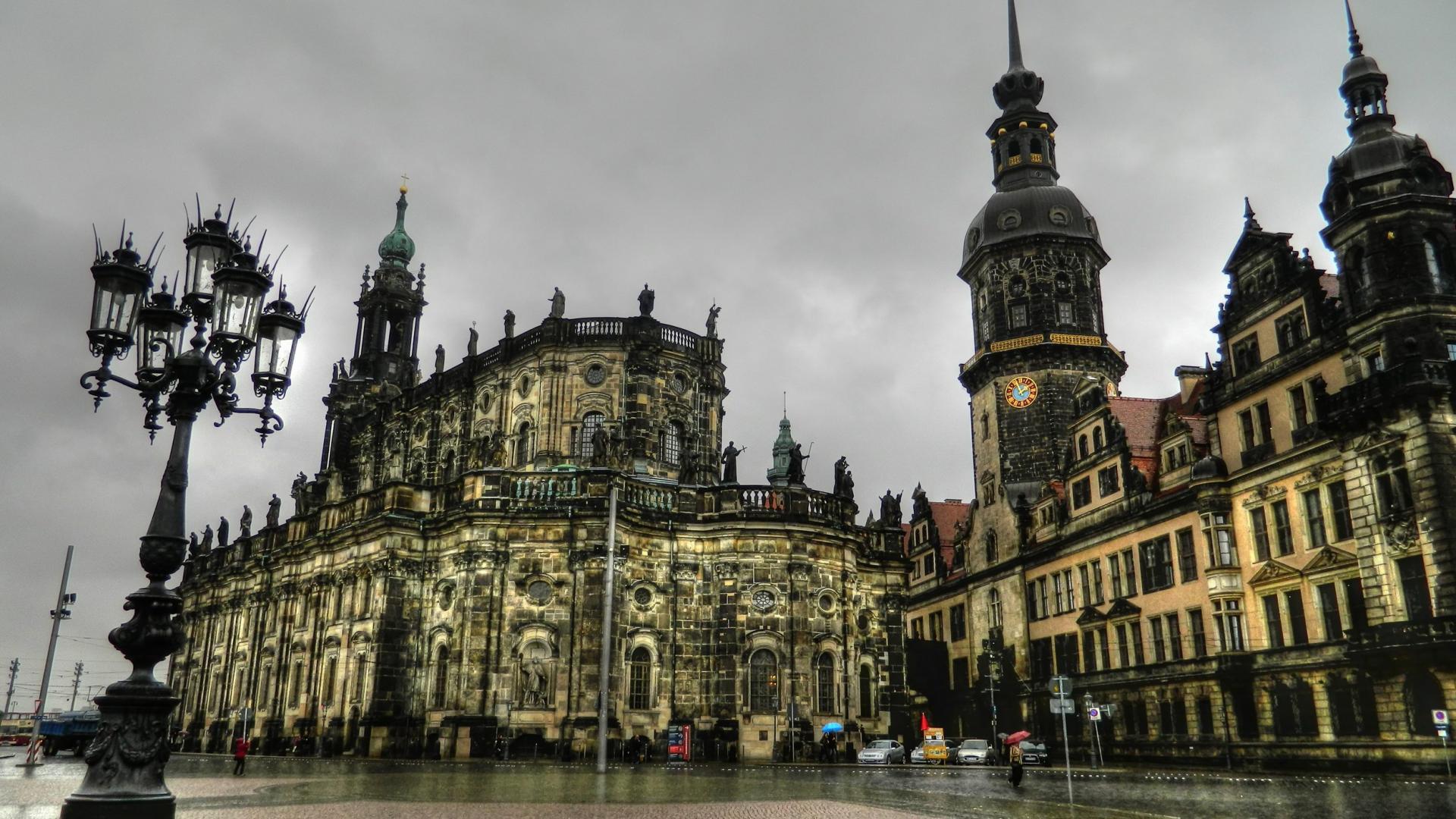 HD wallpaper man made, dresden, architecture, building, city, germany, gothic, cities
