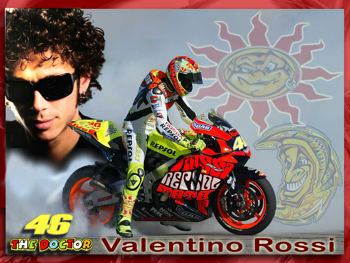 Laden Sie Valentino Rossi HD-Desktop-Hintergründe herunter