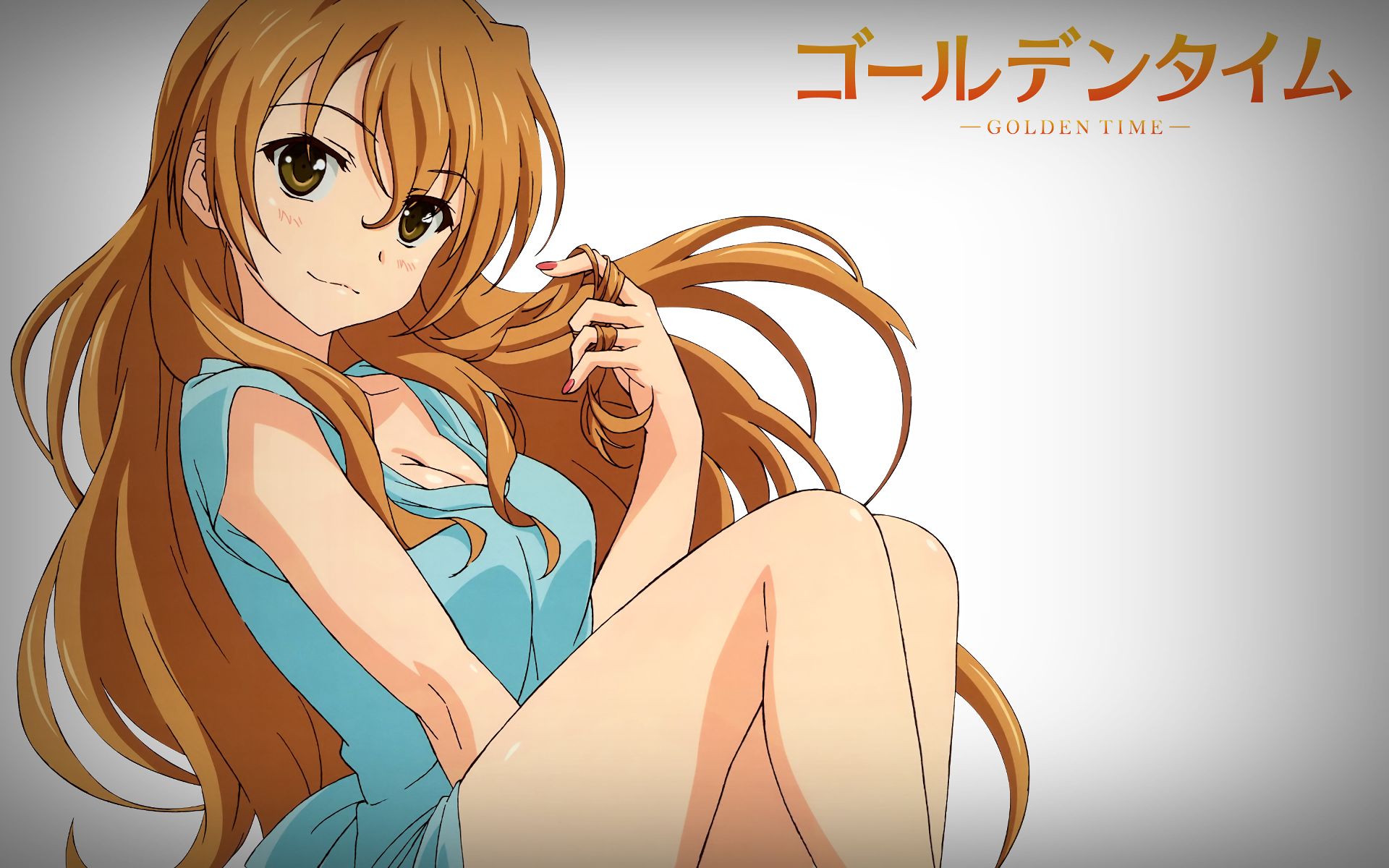 Golden time. Golden time Кага. Золотая пора / Golden time. Аниме Золотая пора Нана. Kouko Kaga from 