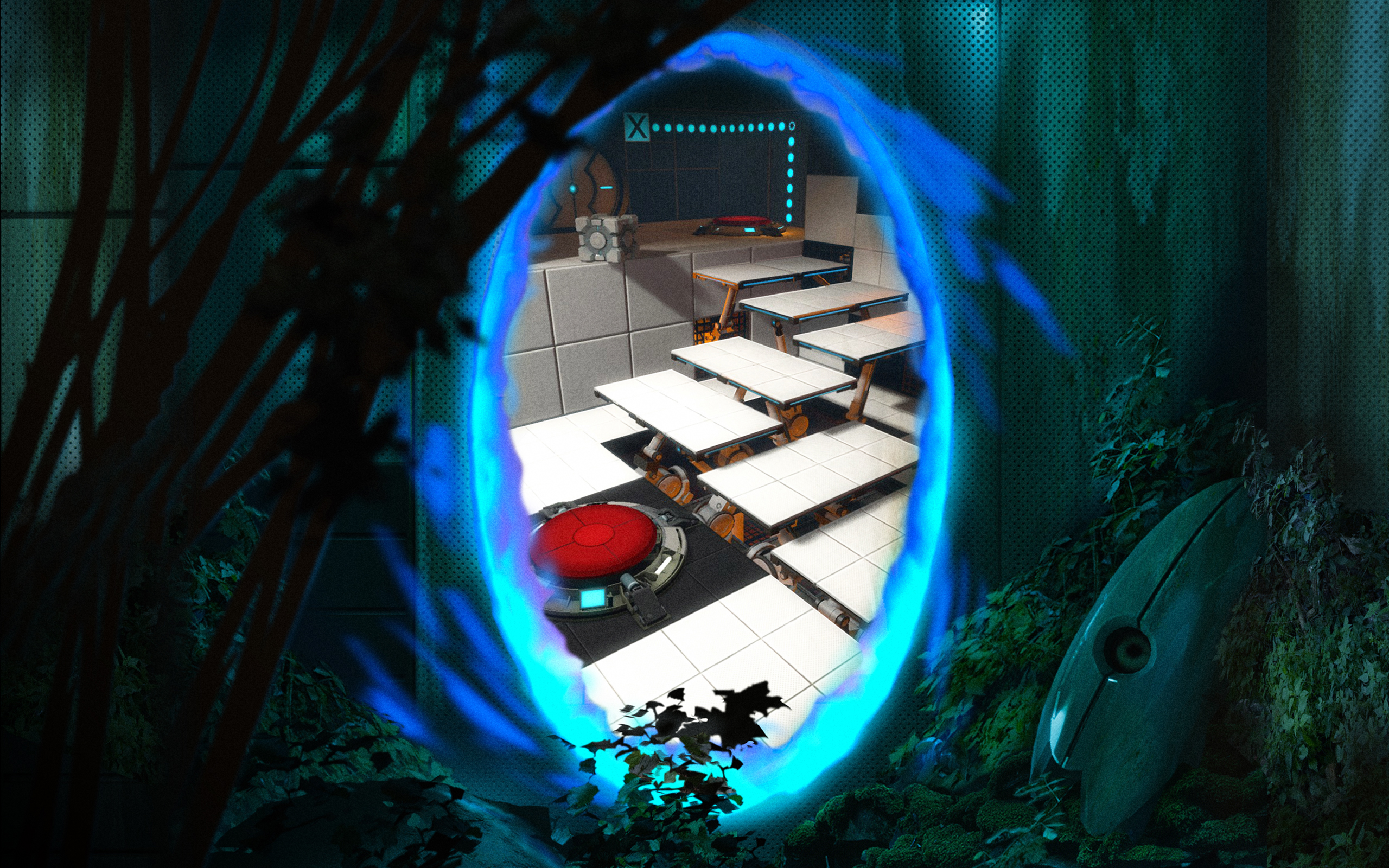 Portal 2 split screen на пк фото 74