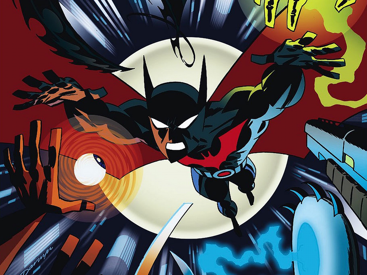 comics, batman beyond, batman, terry mcginnis