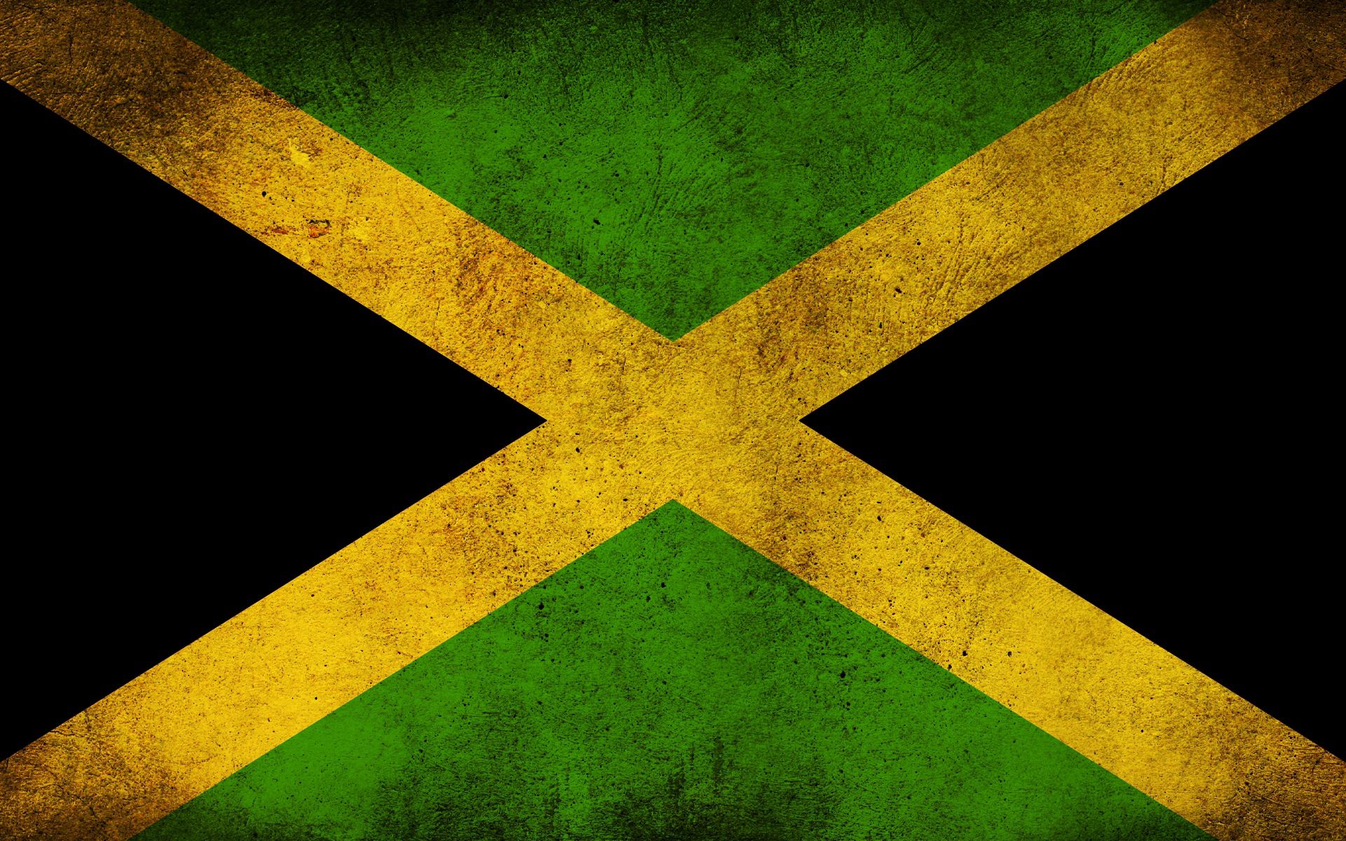 123736 télécharger l'image drapeau, texture, textures, boue, saleté, symbolisme, jamaïque - fonds d'écran et économiseurs d'écran gratuits