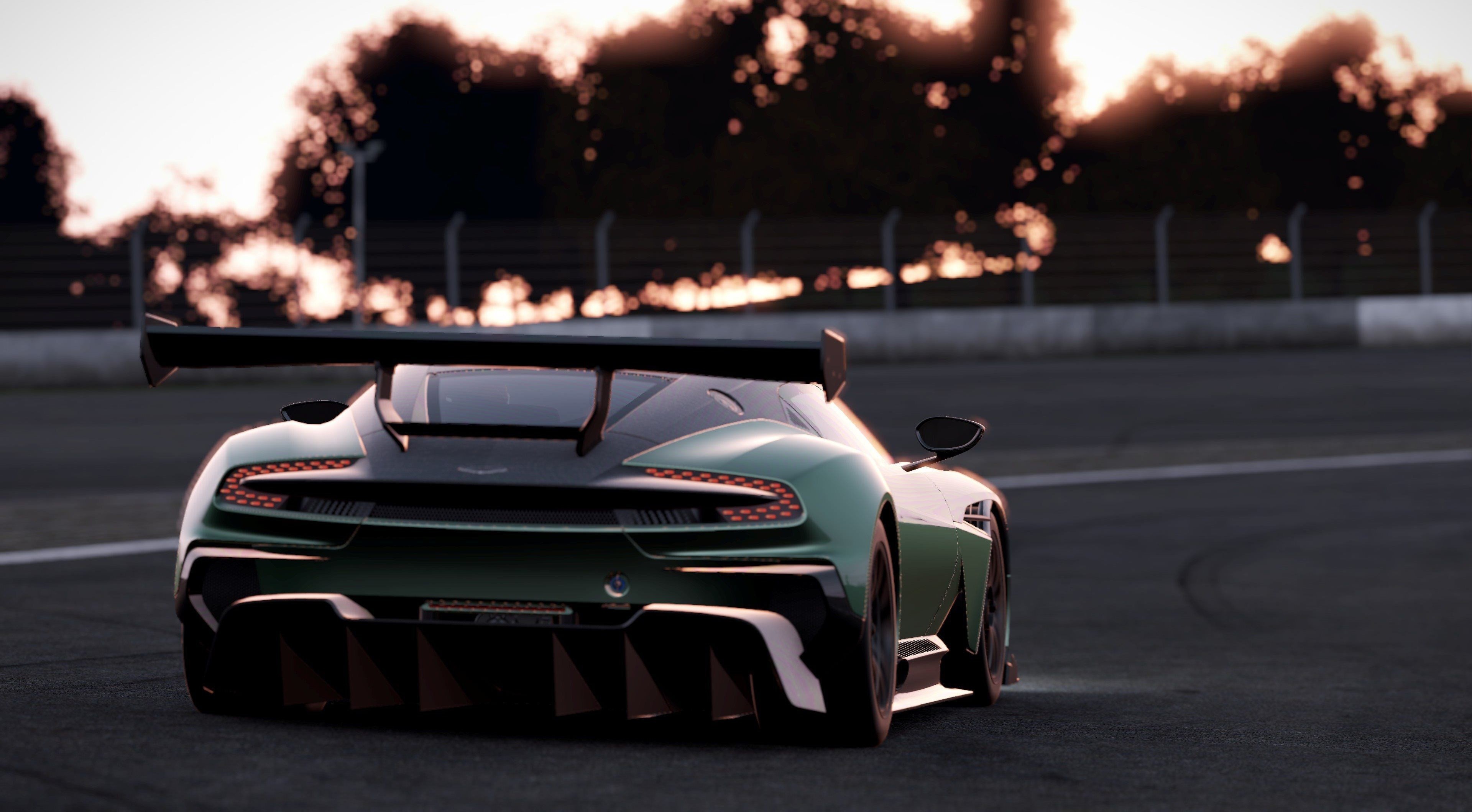 race car, green car, video game, forza motorsport 7, forza motorsport, forza HD wallpaper