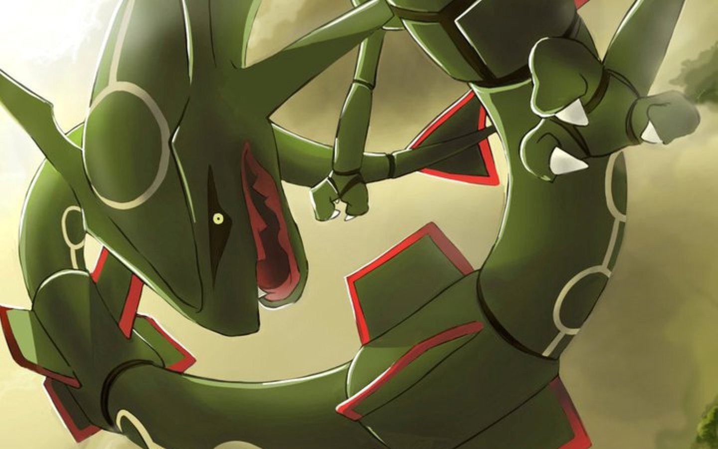 Mega Rayquaza Pokemon Emerald Pixel Live Wallpaper  MoeWalls