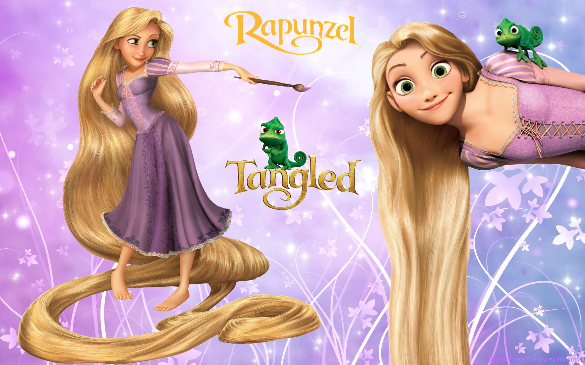 tangled, rapunzel, movie, pascal (tangled) cell phone wallpapers