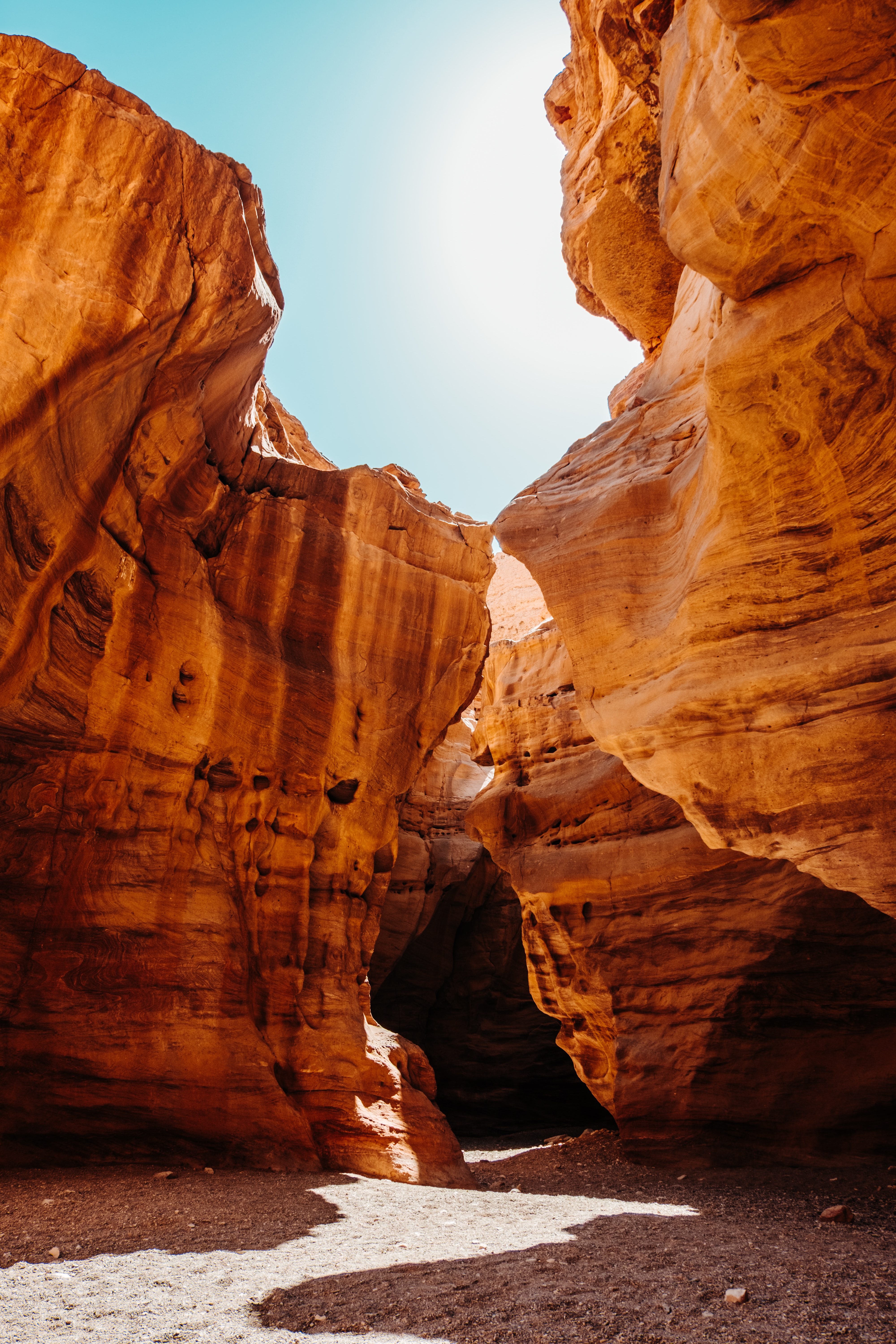 cave, mountains, rocks, gorge, nature, canyon iphone wallpaper