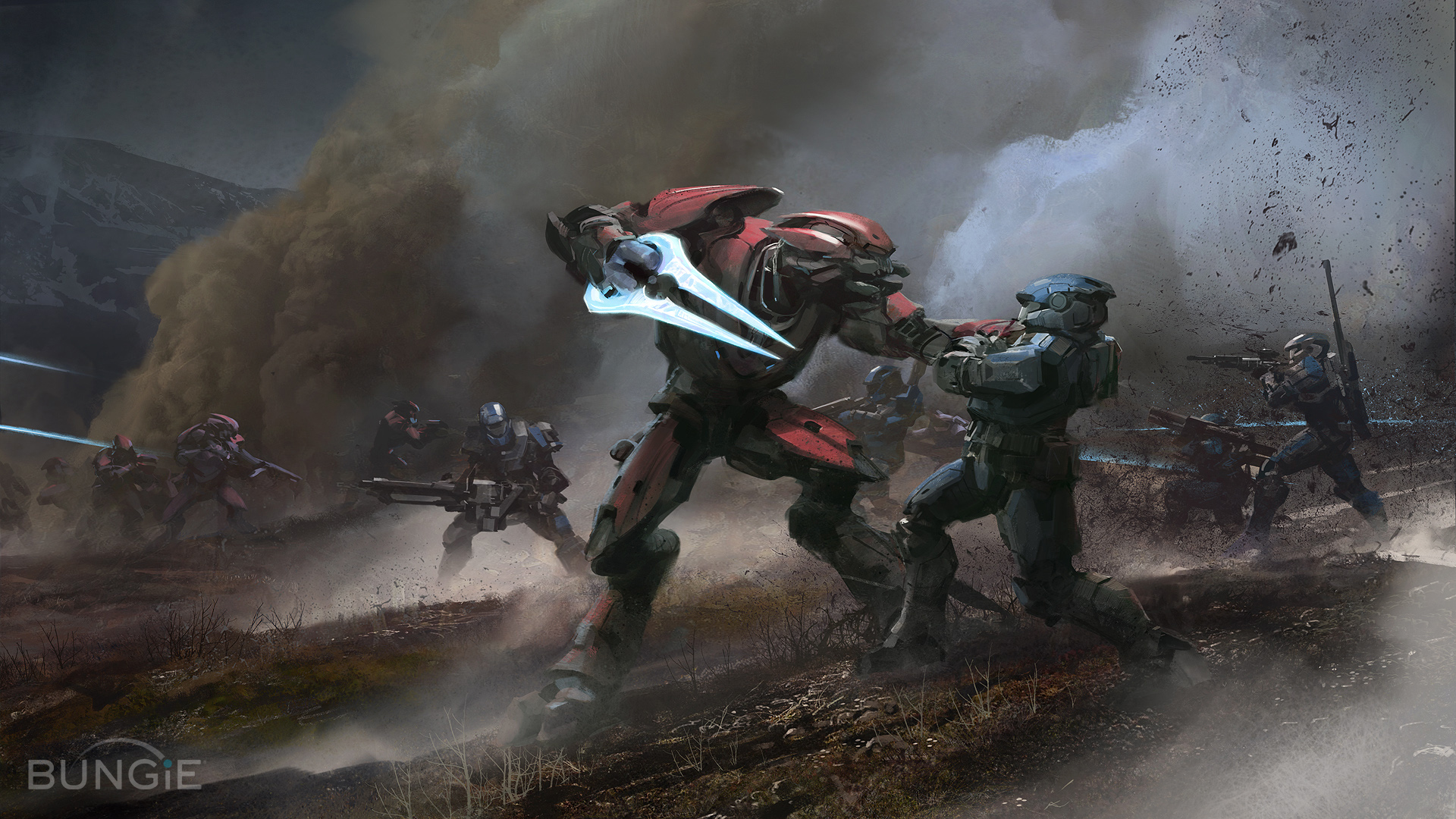 Download mobile wallpaper Halo: Reach, Spartan, Halo, Battle, Video Game for free.