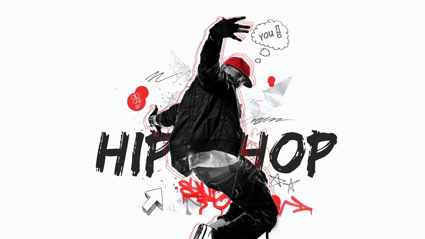 Рисунок хип хоп