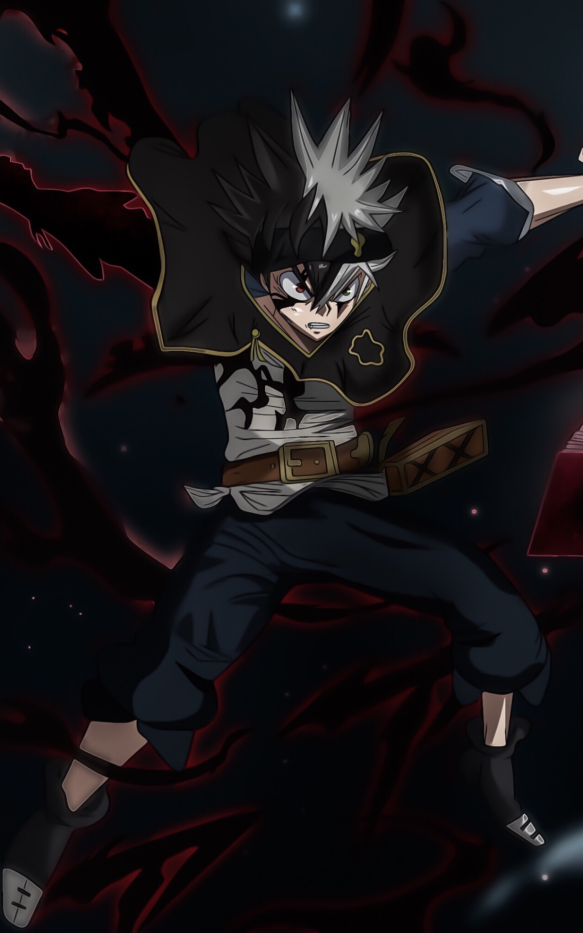 Black clover, captain, yami, HD phone wallpaper